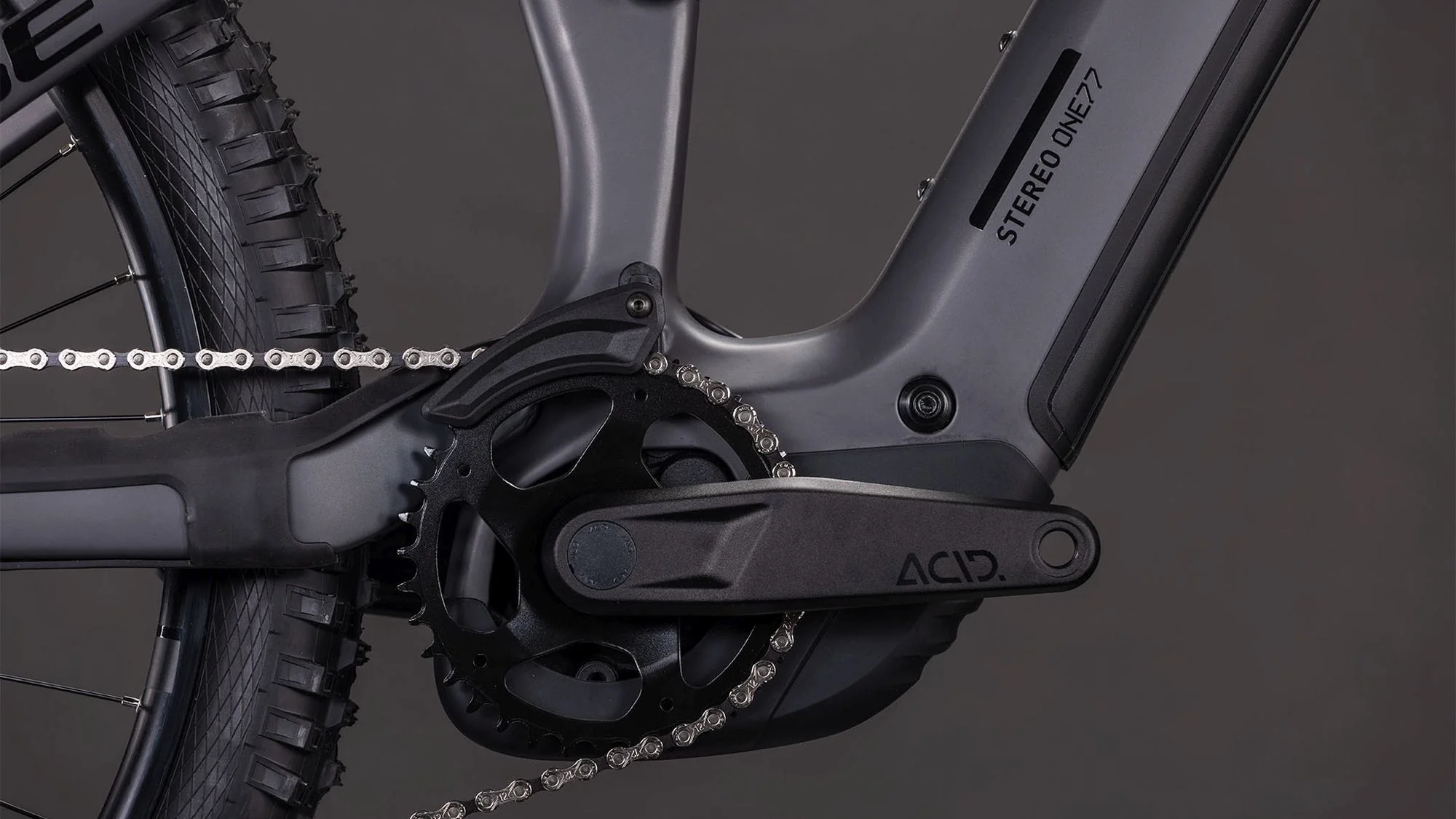 CUBE STEREO HYBRID ONE77 HPC RACE 800 IRONGREY/BLACK - Image 4