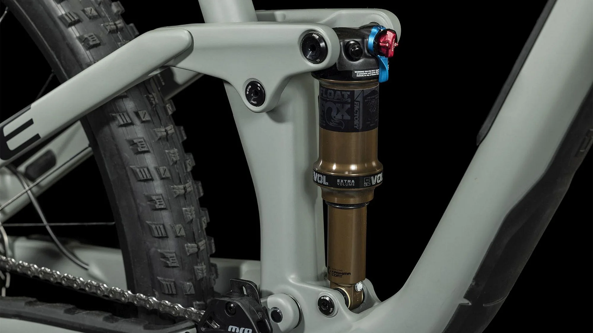 CUBE STEREO ONE44 C:62 RACE SWAMPGREY/BLACK - Image 6
