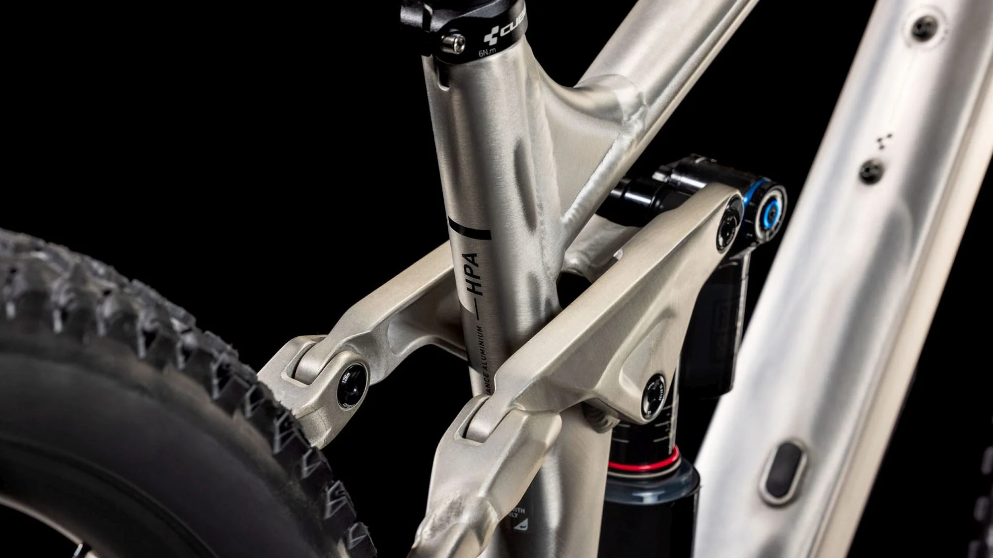 CUBE STEREO ONE77 RACE 29 RAWMETAL/BLACK - Image 3