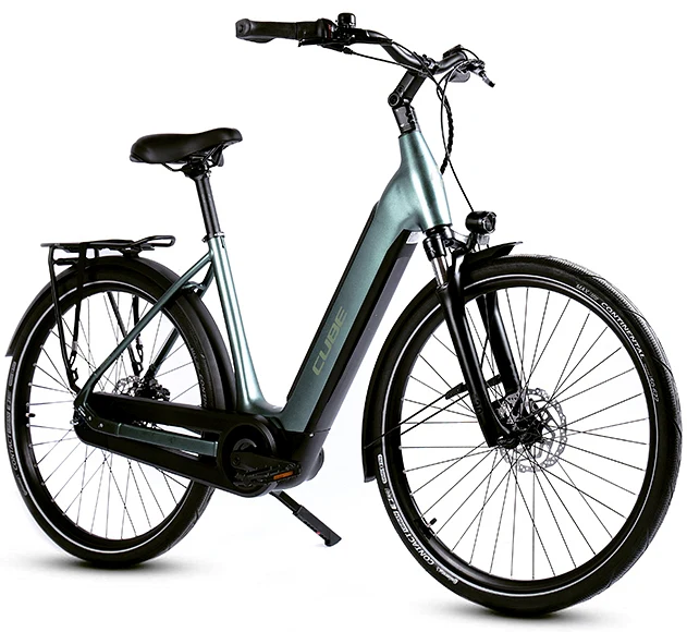 CUBE SUPREME HYBRID 500 SE GREEN/GREEN - Image 2