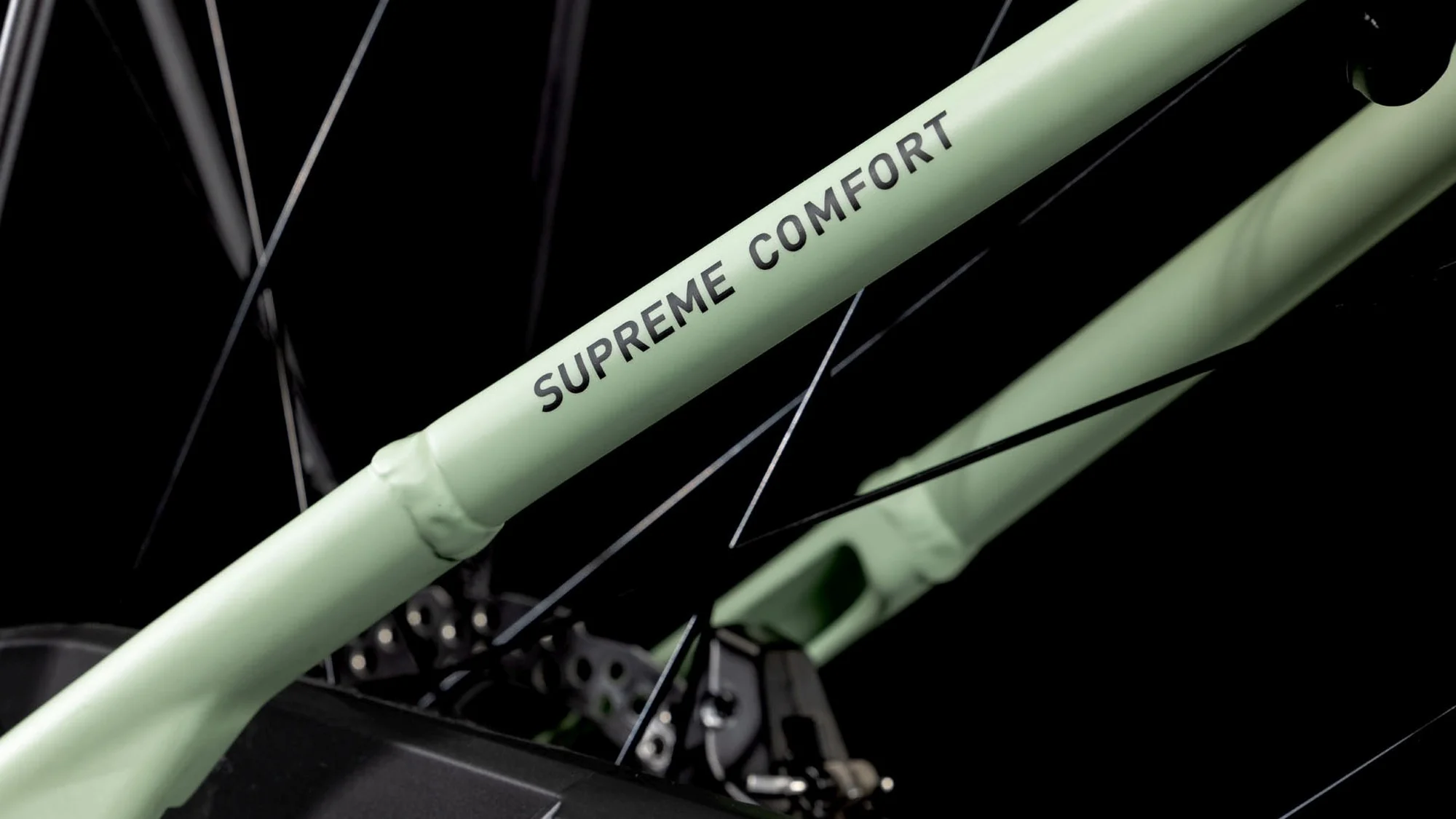 CUBE SUPREME HYBRID COMFORT SLX 625 ALOEGREEN/BLACK - Image 4