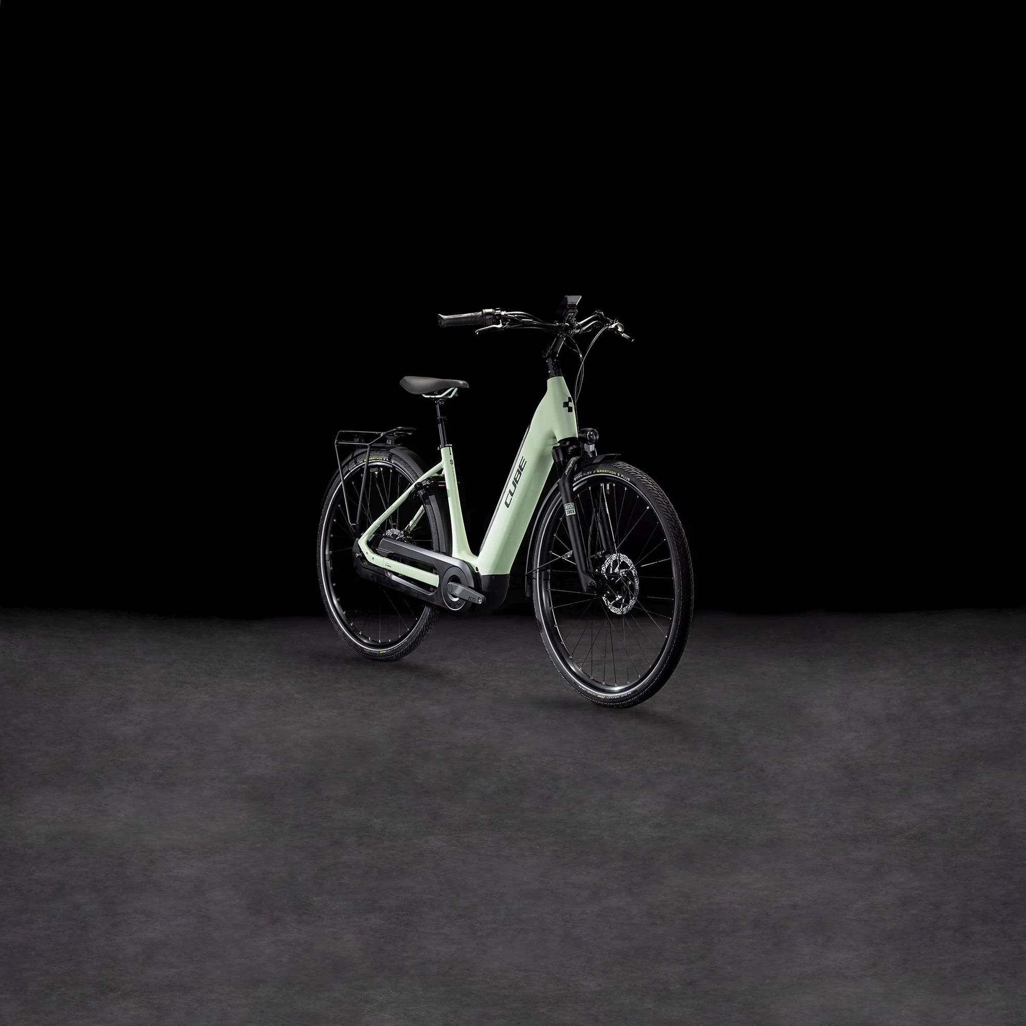 CUBE SUPREME HYBRID COMFORT SLX 625 ALOEGREEN/BLACK - Image 7