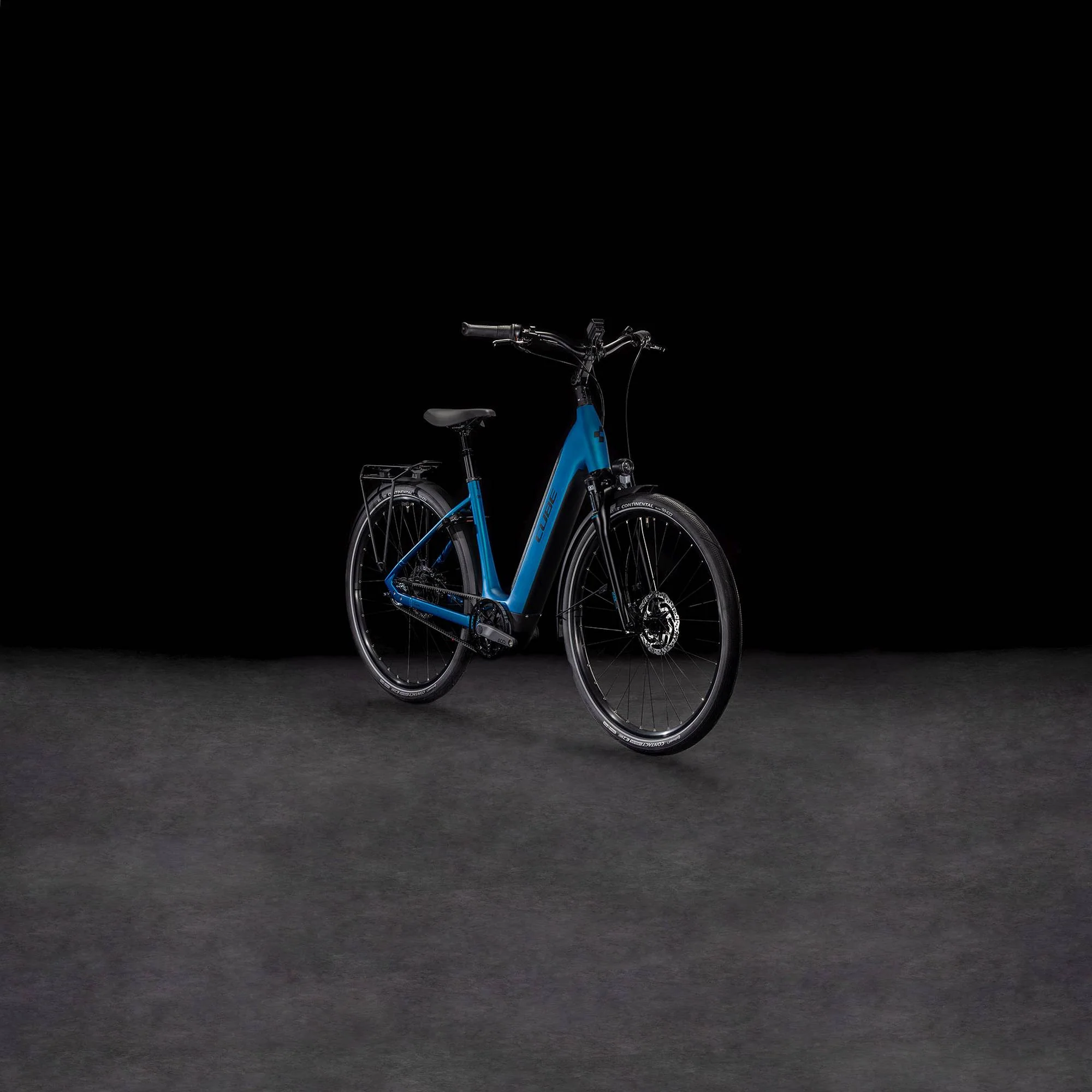 CUBE SUPREME HYBRID DELUXE ONE 625 ELECTRICBLUE/BLACK - Image 8