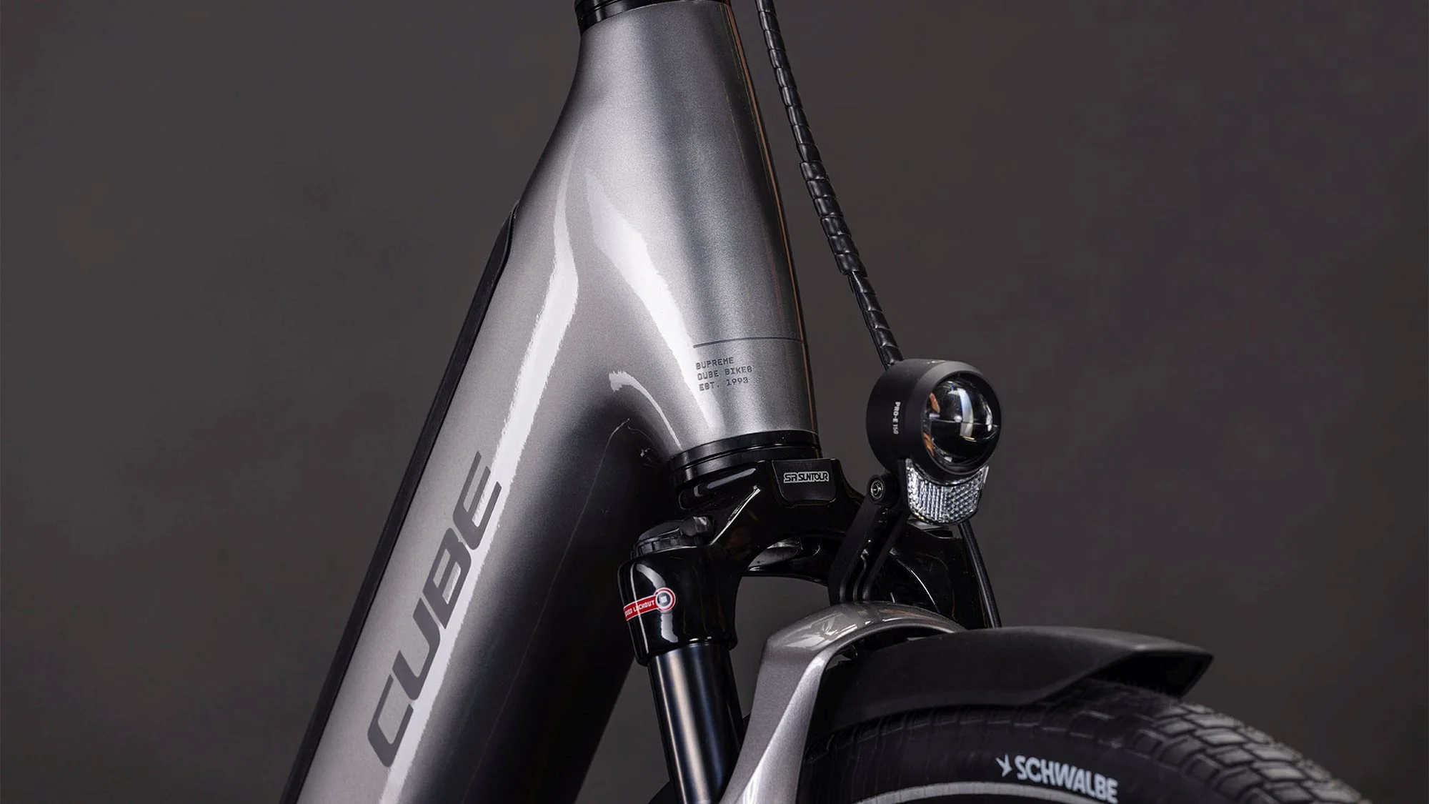 CUBE SUPREME HYBRID DELUXE PRO 600 QUICKSILVER/GREY - Image 6