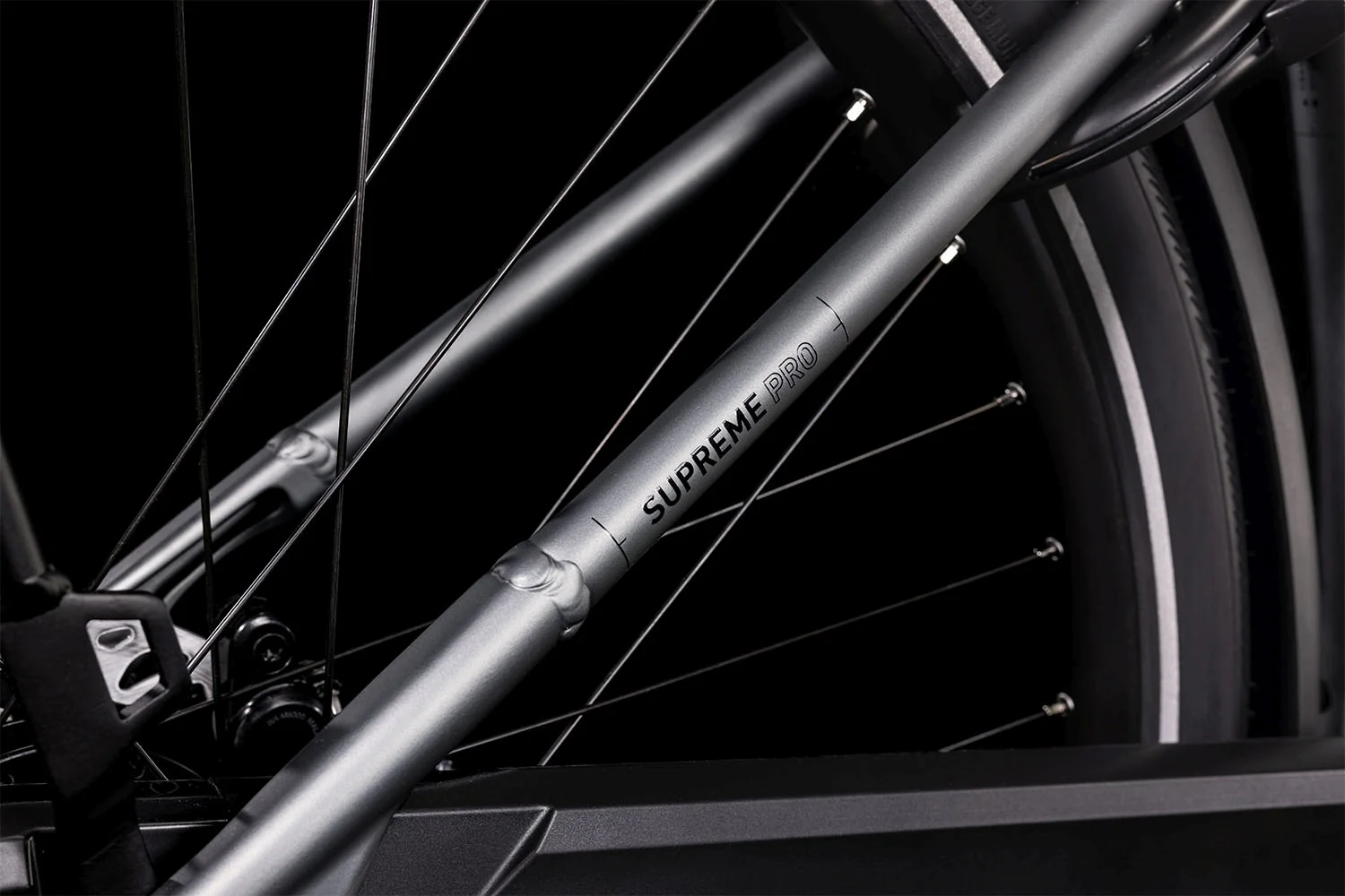 CUBE Supreme Hybrid Pro 625 Flashgrey/Black 2022 - Image 3