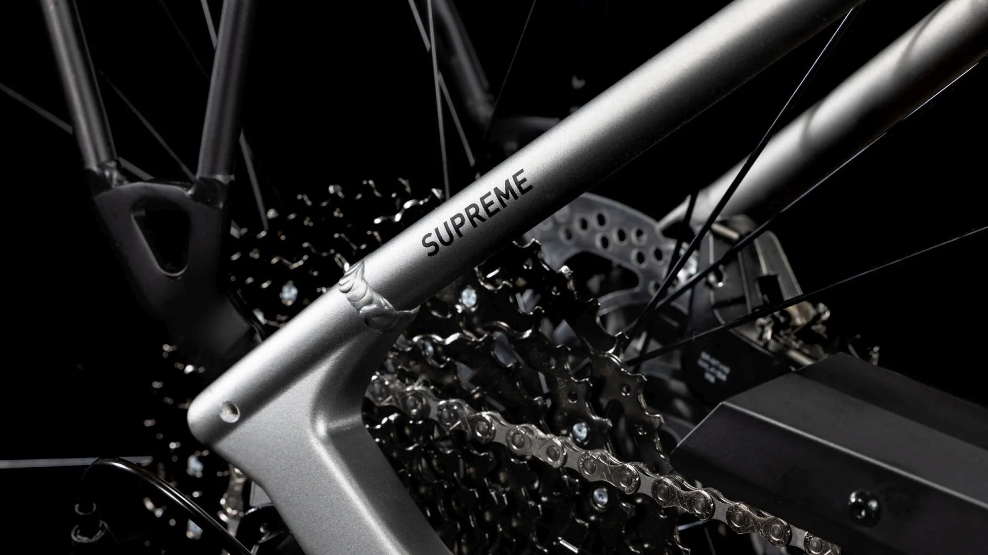 CUBE SUPREME HYBRID SLX 625 GREY/LUNAR - Image 5