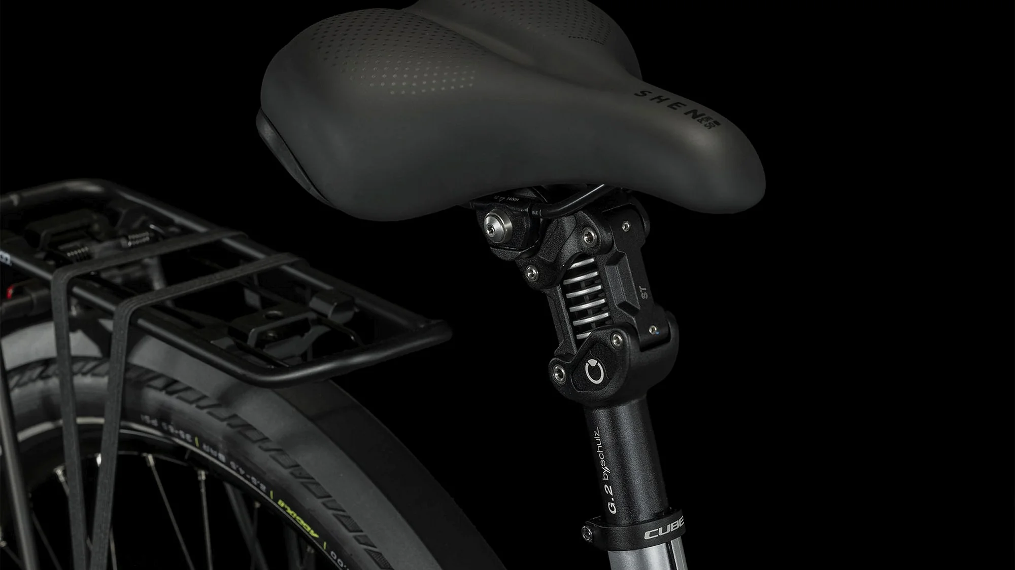 CUBE SUPREME HYBRID SLX 625 POLARSILVER/BLACK - Image 5