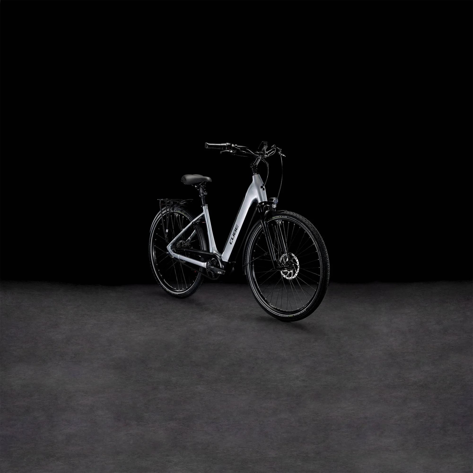 CUBE SUPREME HYBRID SLX 625 POLARSILVER/BLACK - Image 7