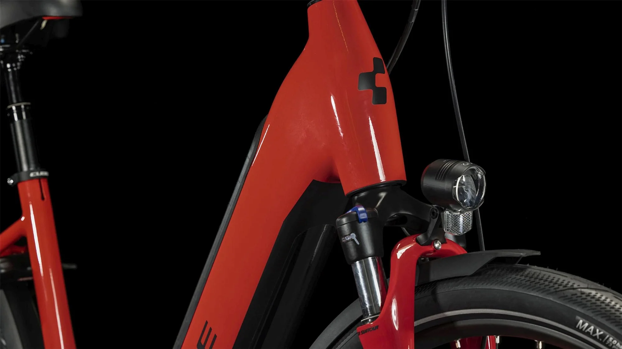 CUBE SUPREME SPORT HYBRID PRO 500 RED/BLACK - Image 5