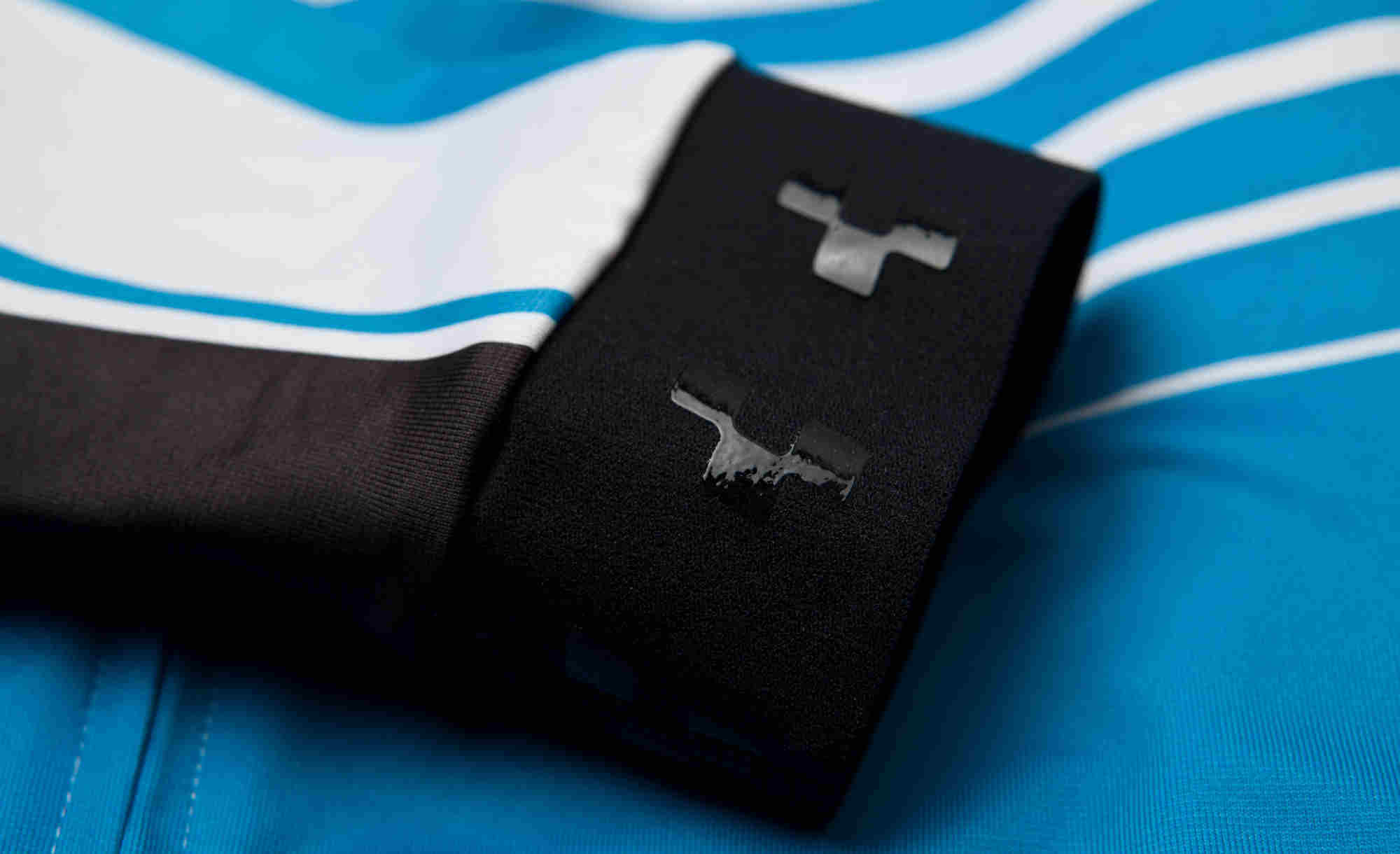 CUBE Teamline Jersey L/S White/Blue/Red - Image 4
