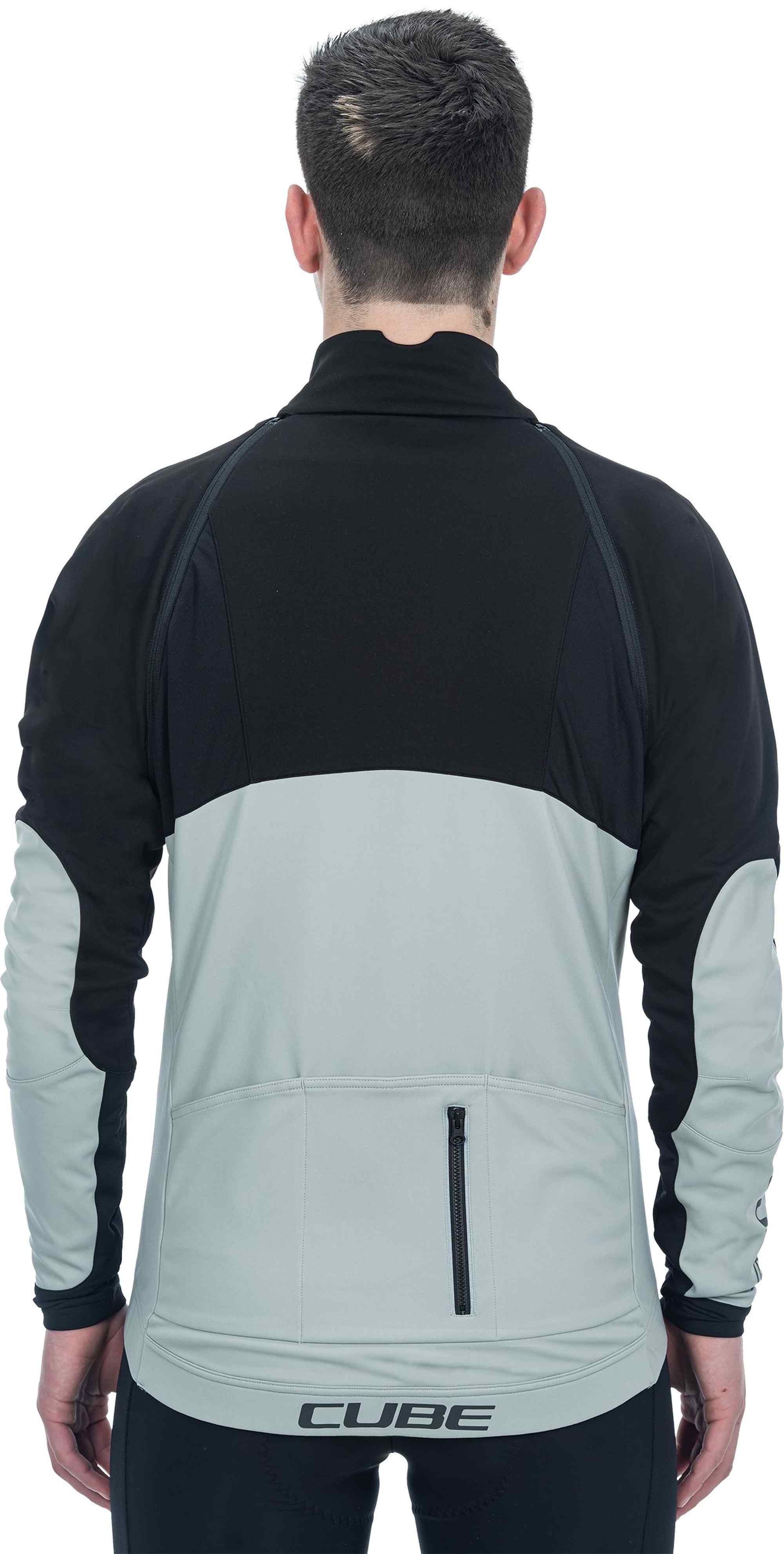 CUBE Teamline Multifunctional Jacket Black/Grey - Image 2