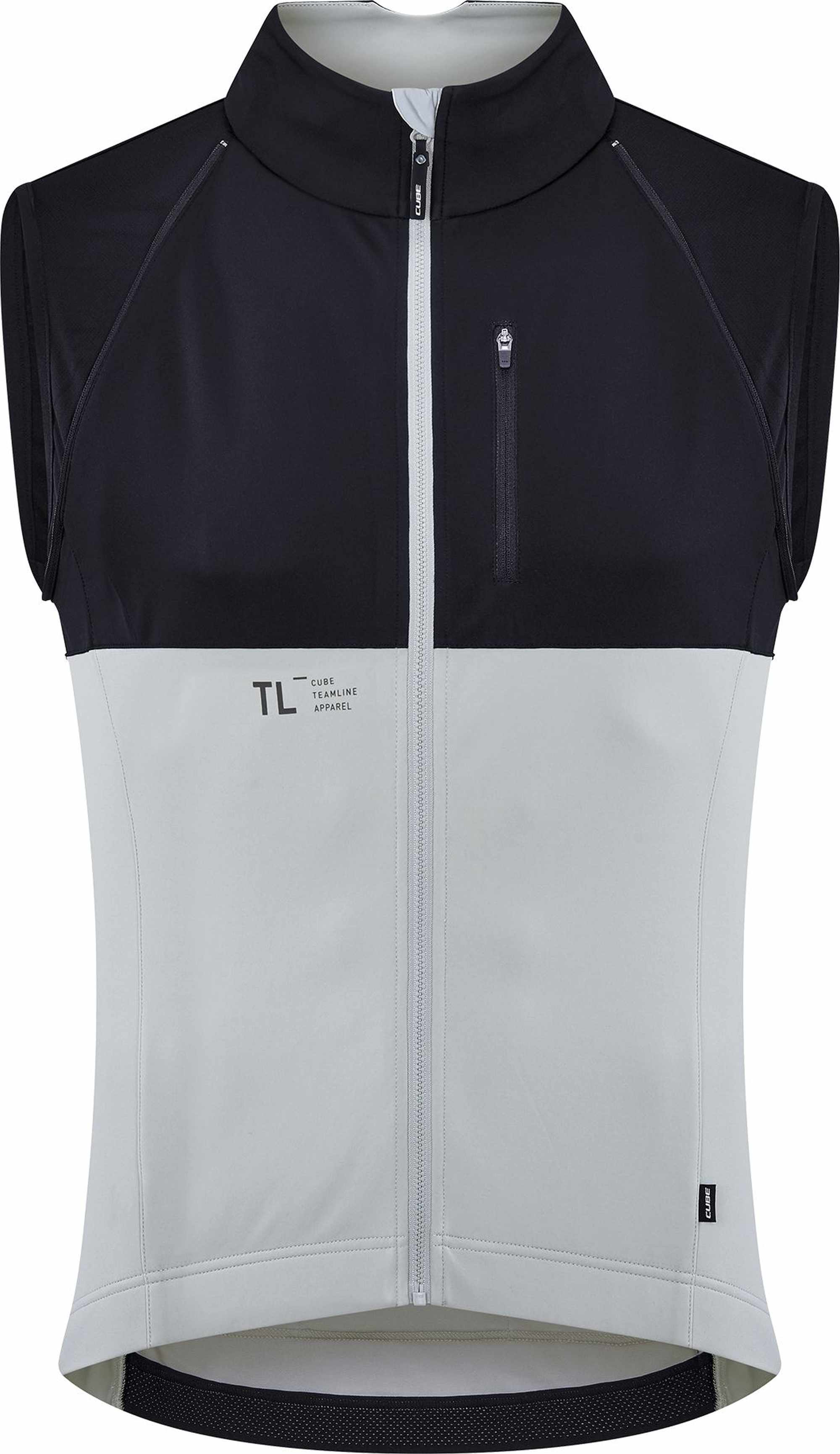 CUBE Teamline Multifunctional Jacket Black/Grey - Image 5