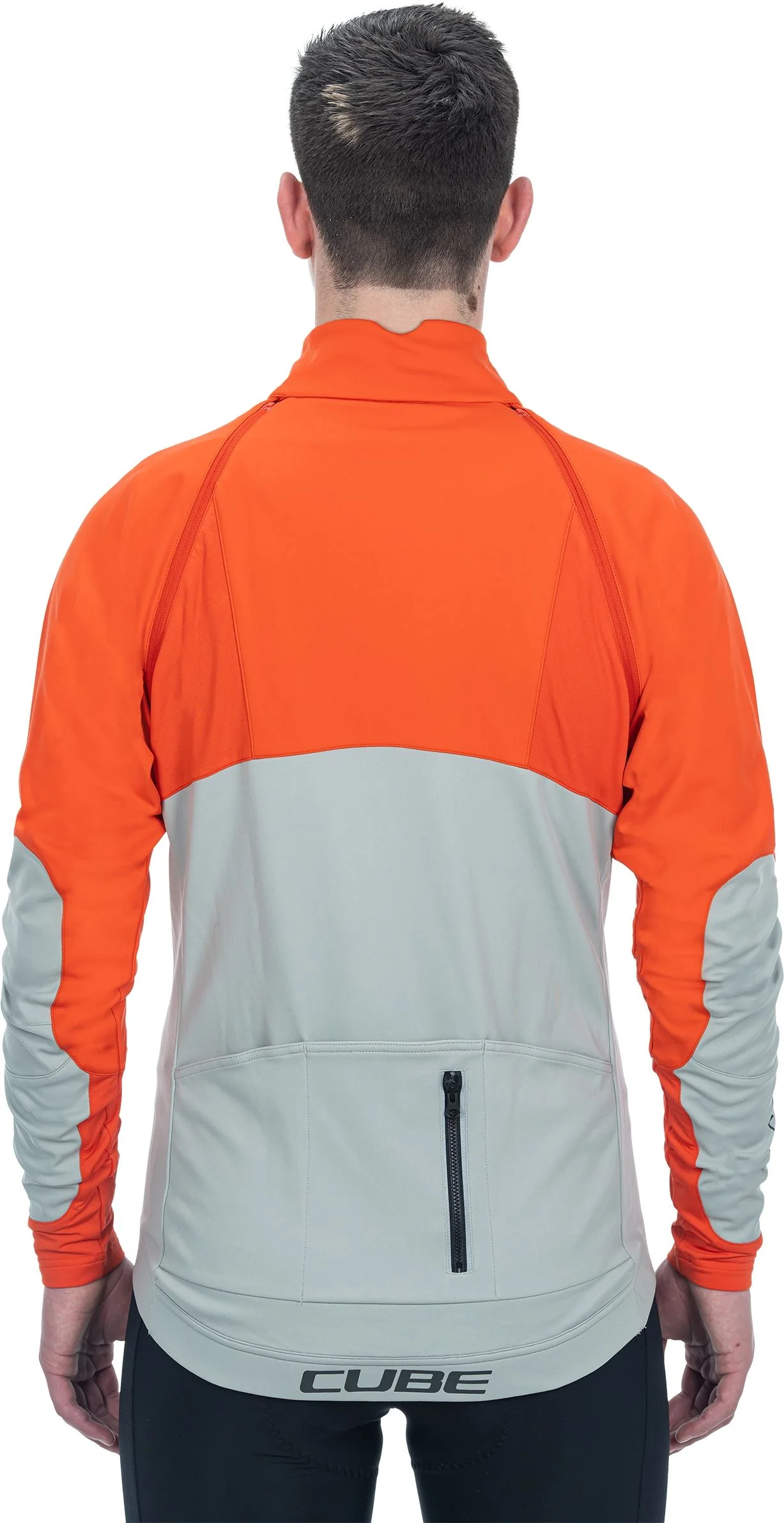 CUBE Teamline Multifunctional Jacket Red/Grey - Image 2