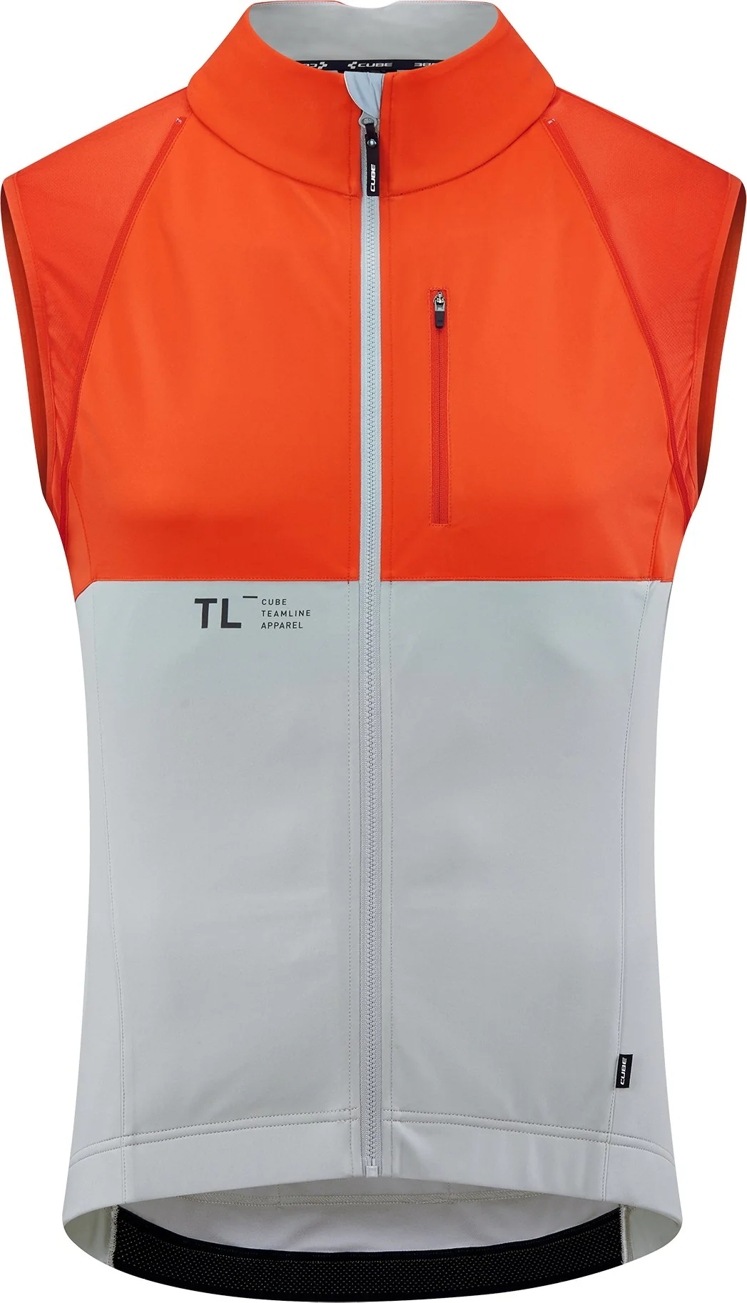 CUBE Teamline Multifunctional Jacket Red/Grey - Image 6