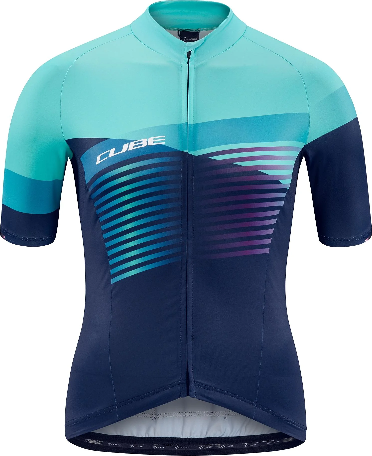 CUBE Teamline WS Jersey S/S Blue/Mint - Image 5