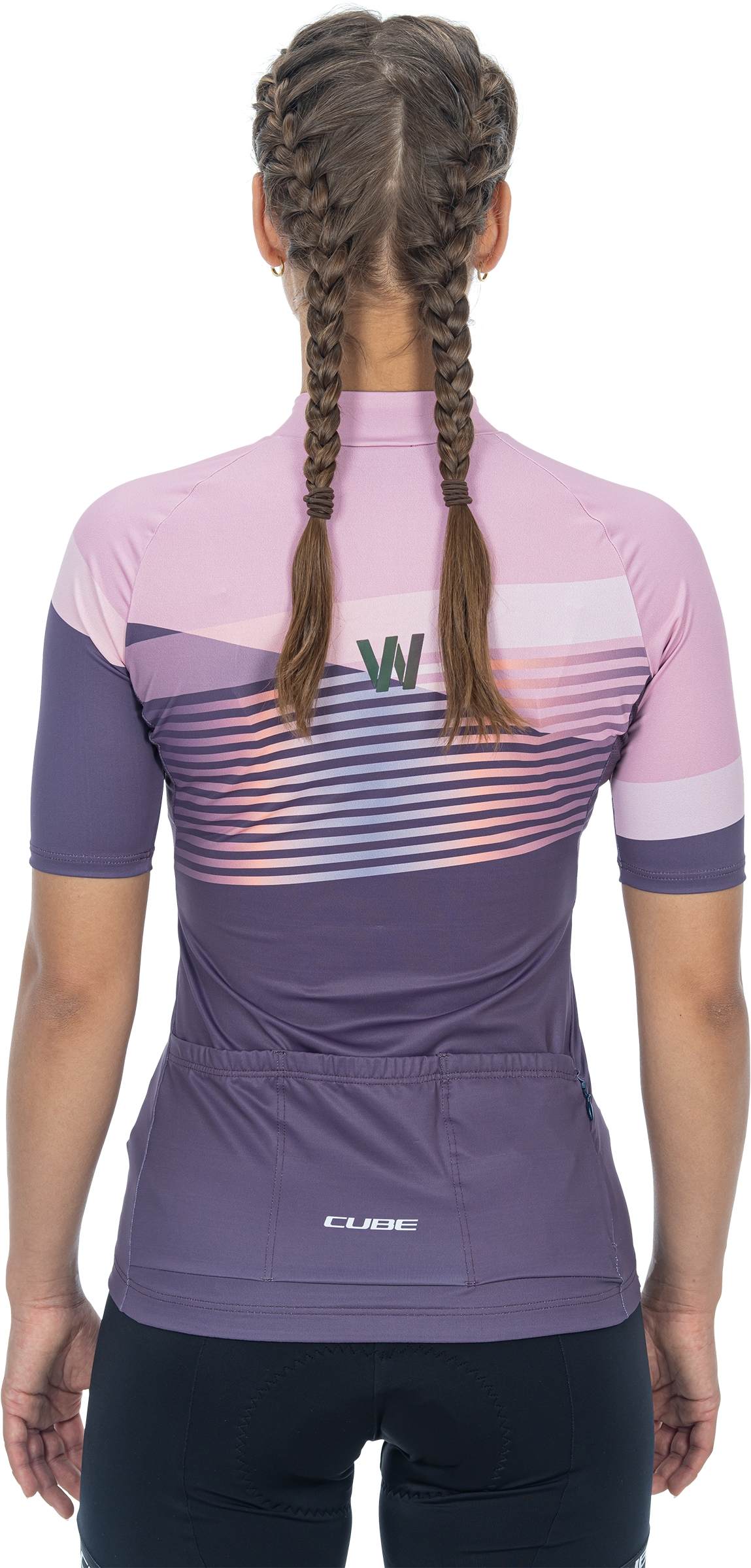 CUBE Teamline WS Jersey S/S Violet/Rose - Image 3