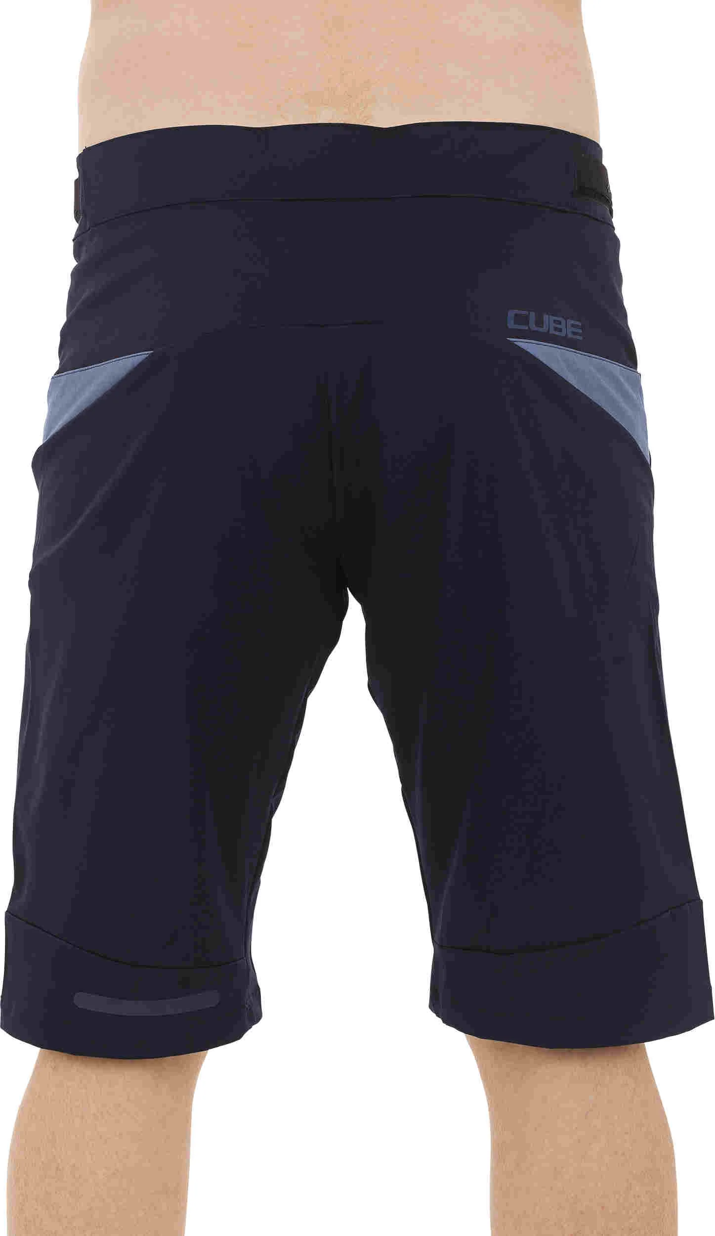 CUBE Tour Baggy Shorts Blue - Image 2