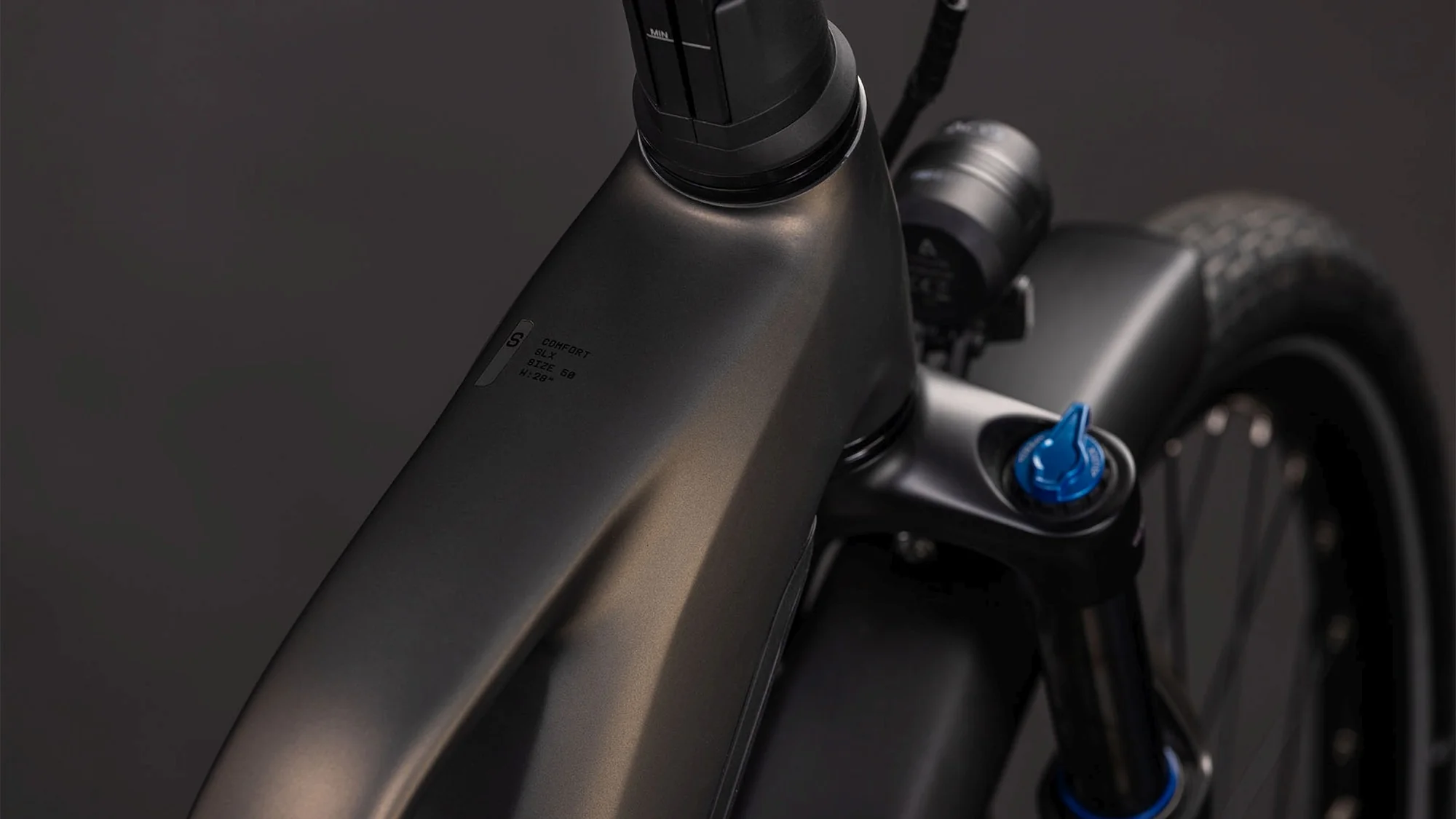 CUBE TOURING HYBRID COMFORT SLX 800 CHARCOAL/CHROME - Image 13