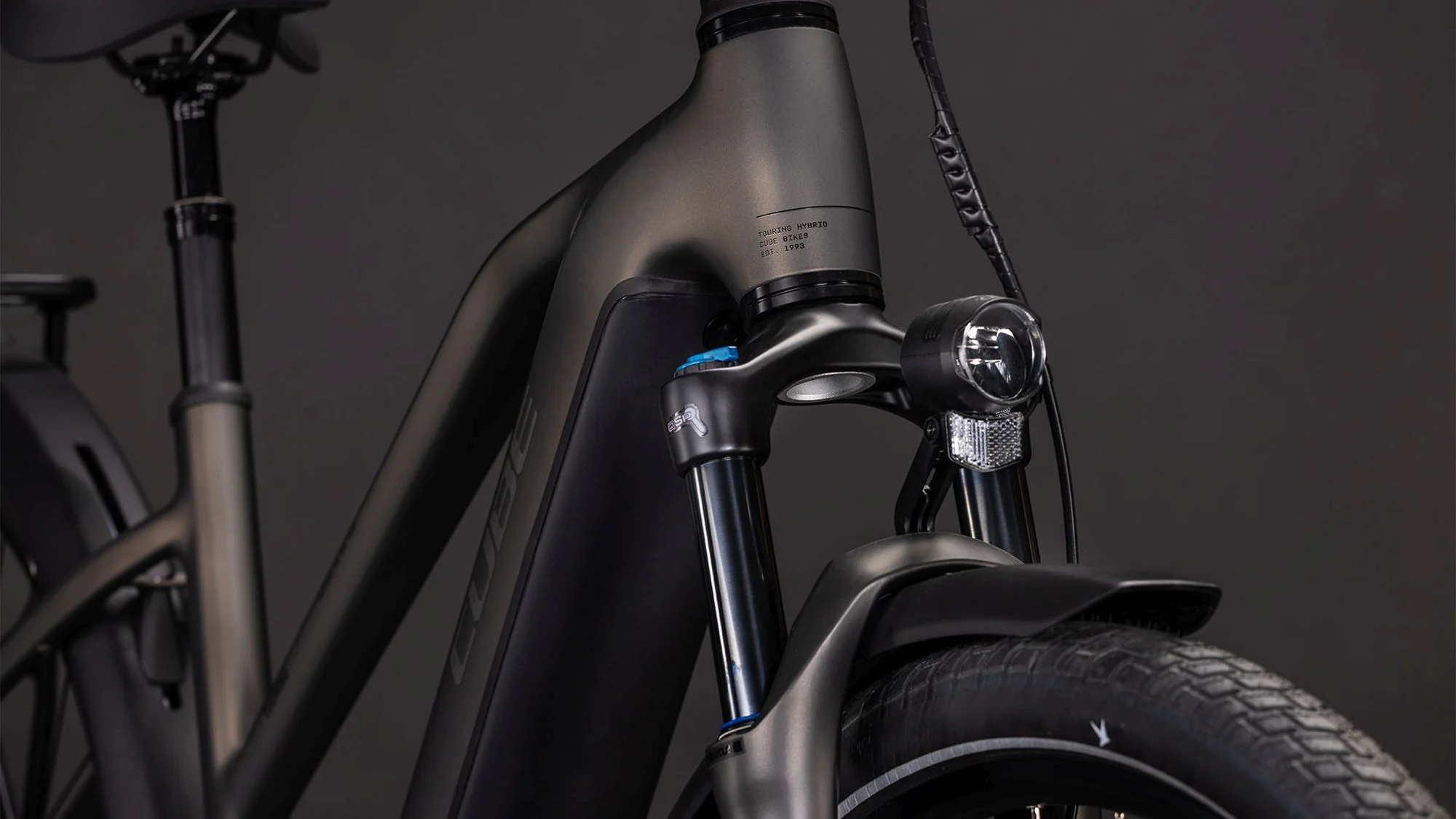 CUBE TOURING HYBRID COMFORT SLX 800 CHARCOAL/CHROME - Image 18