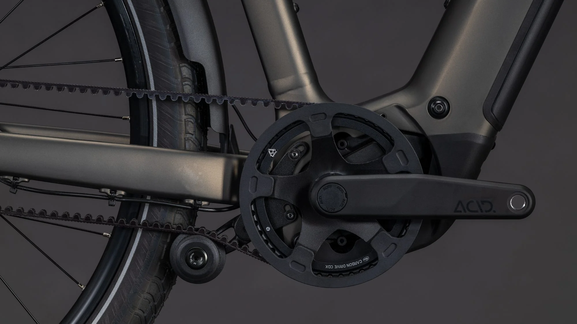 CUBE TOURING HYBRID COMFORT SLX 800 CHARCOAL/CHROME - Image 8