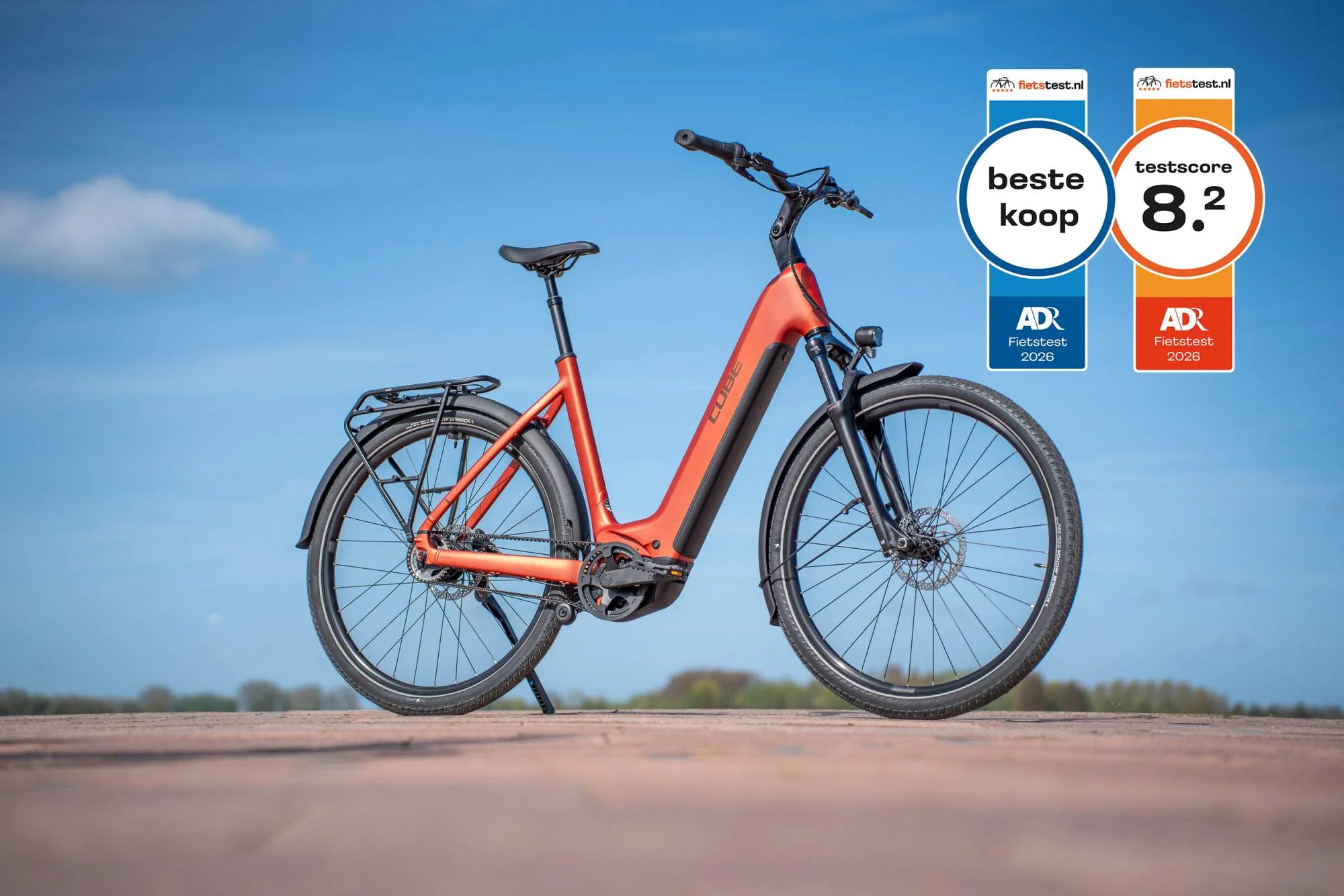 CUBE TOURING HYBRID COMFORT SLX 800 CHILLI/CHROME - Image 5