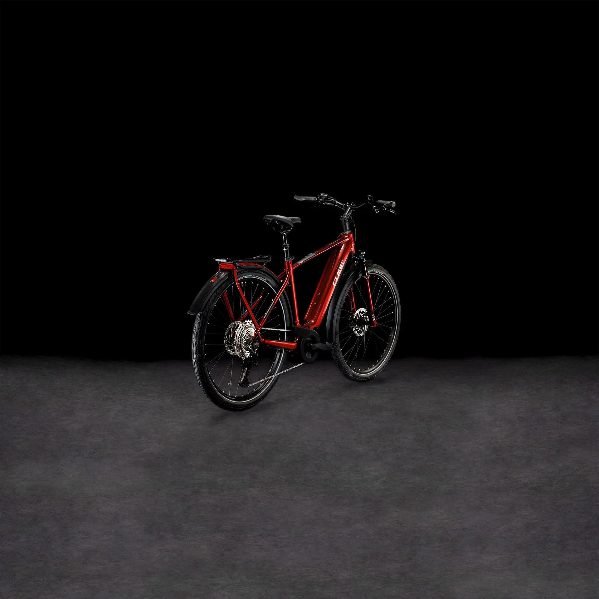 CUBE TOURING HYBRID EXC 625 RED/WHITE - Image 7