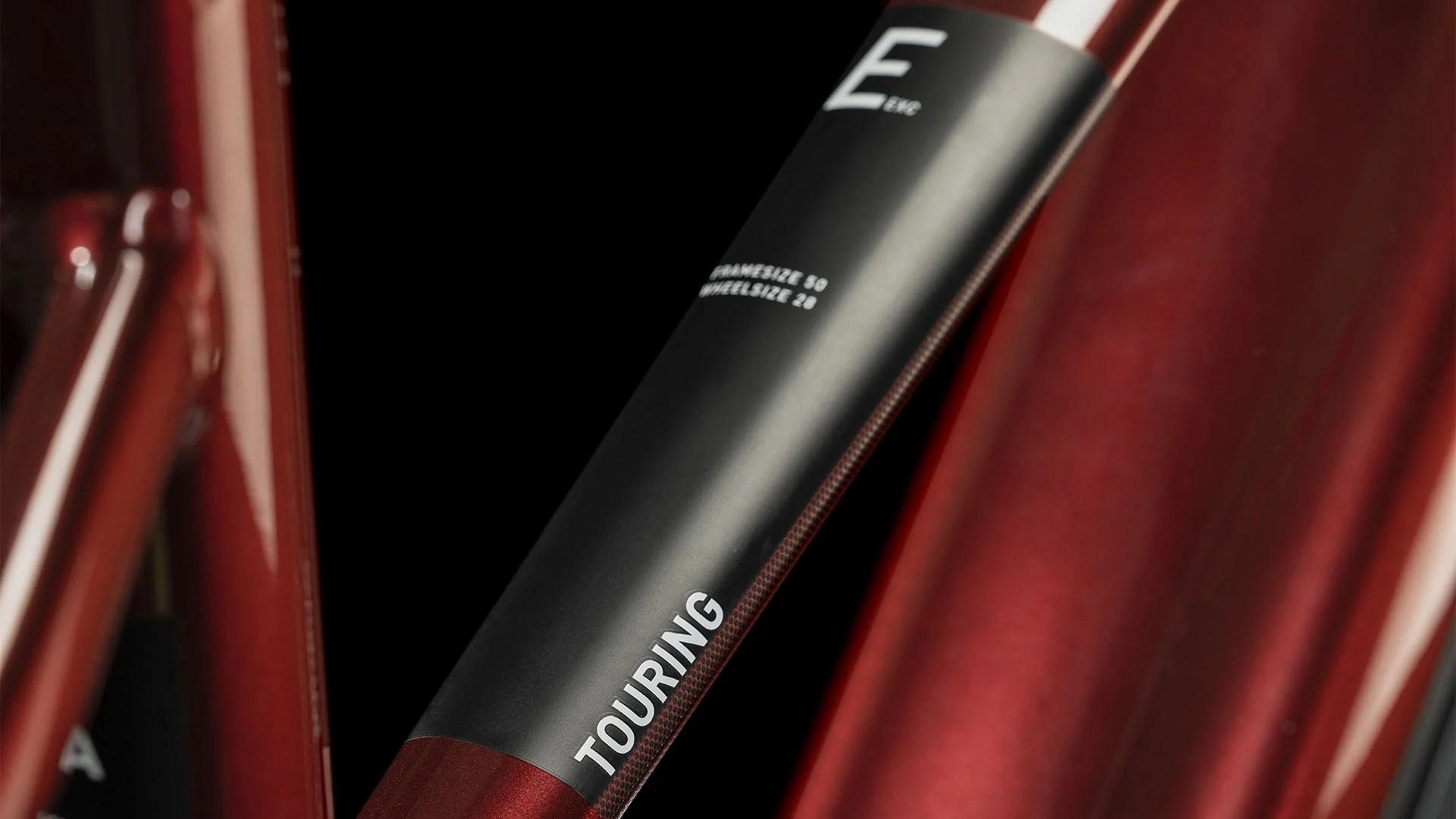 CUBE TOURING HYBRID EXC 625 RED/WHITE - Image 9