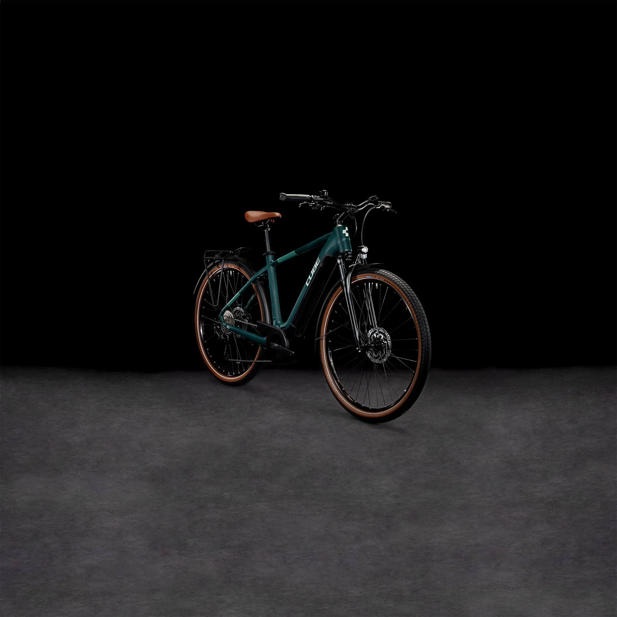 CUBE TOURING HYBRID ONE 625 DARKGREEN/GREEN - Image 10