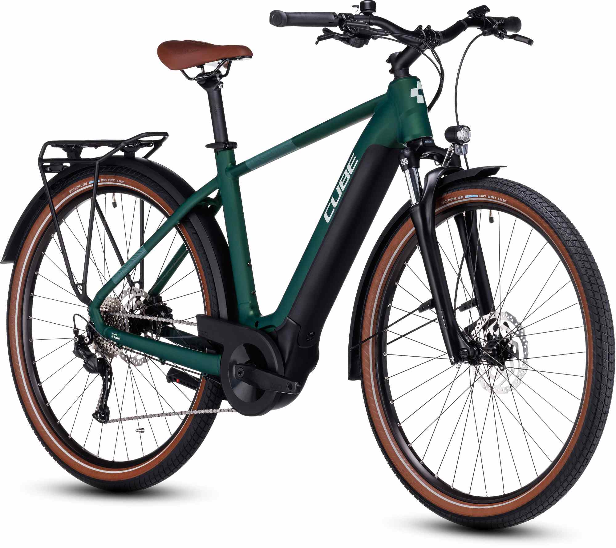CUBE TOURING HYBRID ONE 625 DARKGREEN/GREEN - Image 11