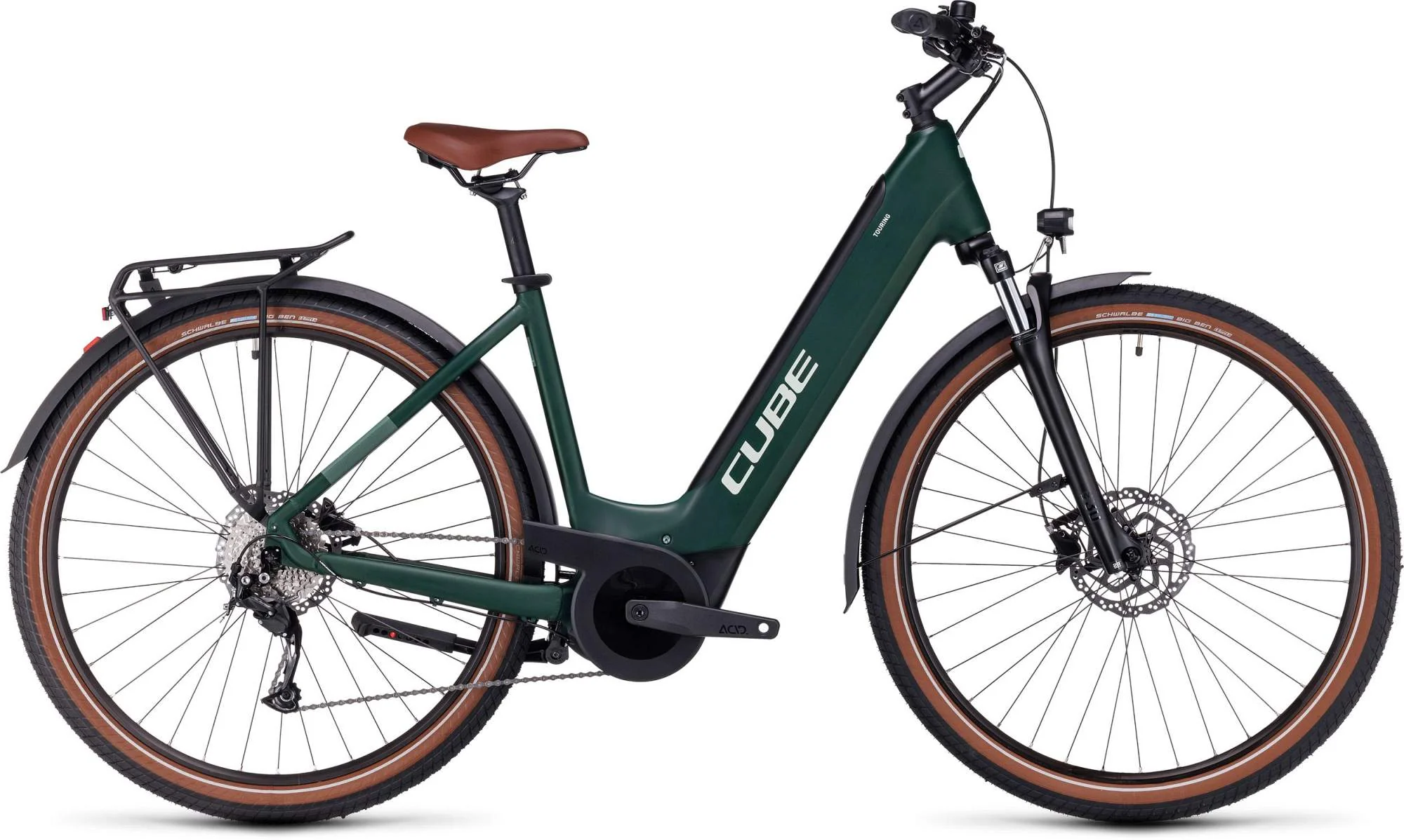 CUBE TOURING HYBRID ONE 625 DARKGREEN/GREEN - Image 14