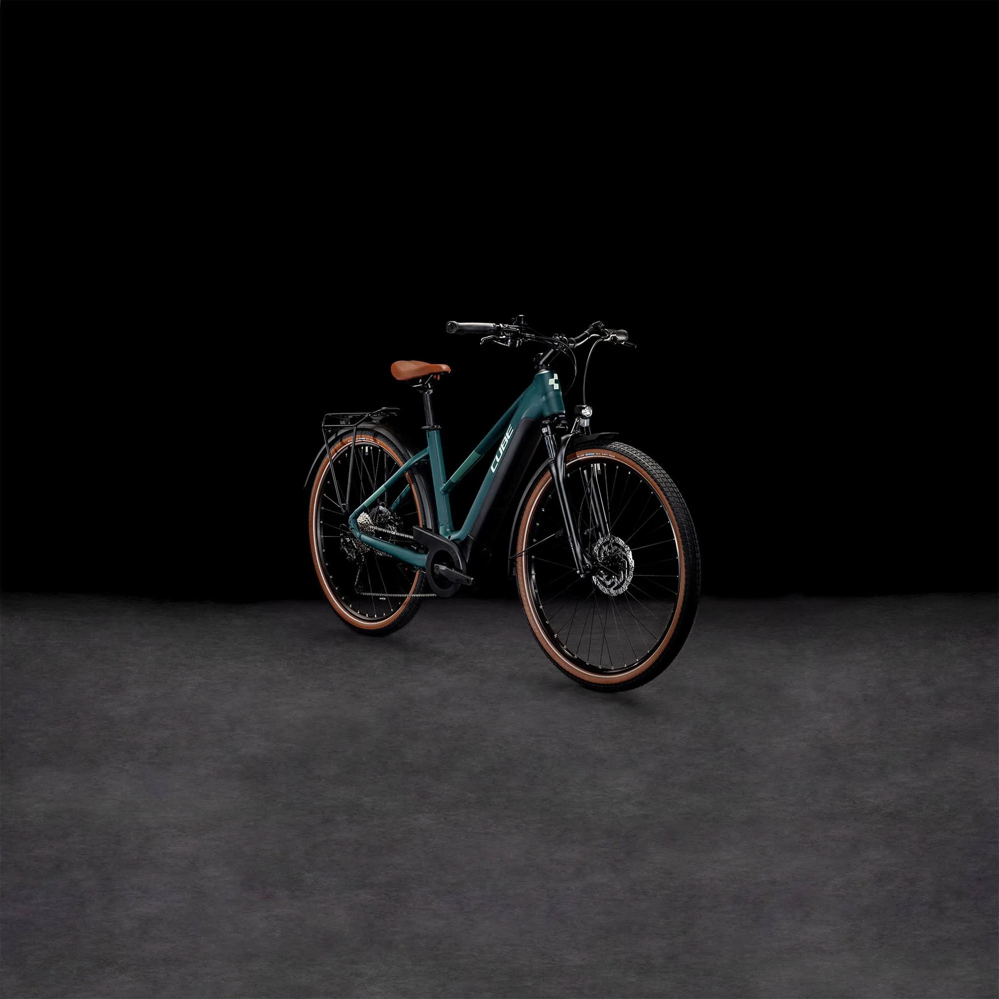 CUBE TOURING HYBRID ONE 625 DARKGREEN/GREEN - Image 20
