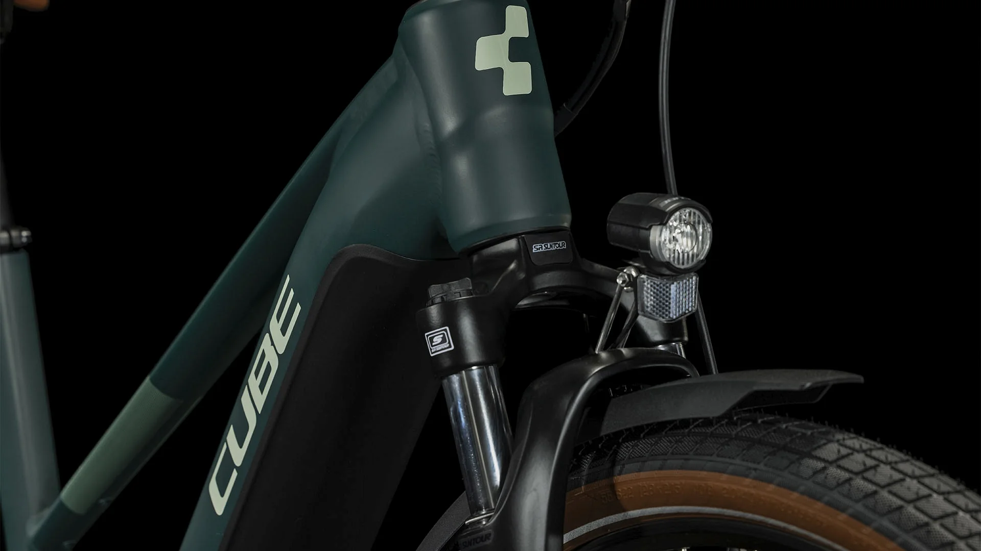 CUBE TOURING HYBRID ONE 625 DARKGREEN/GREEN - Image 12