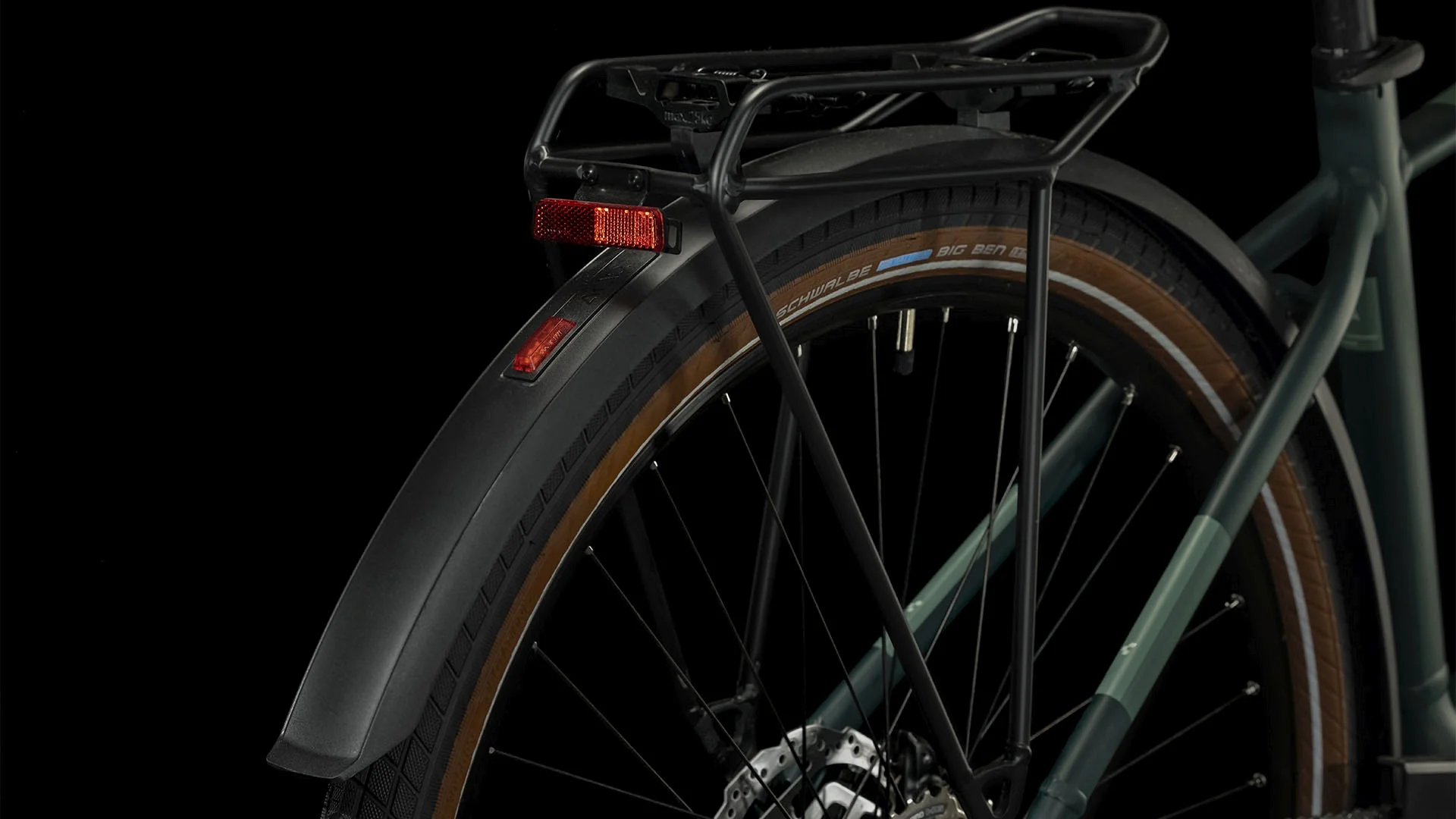 CUBE TOURING HYBRID ONE 625 DARKGREEN/GREEN - Image 3