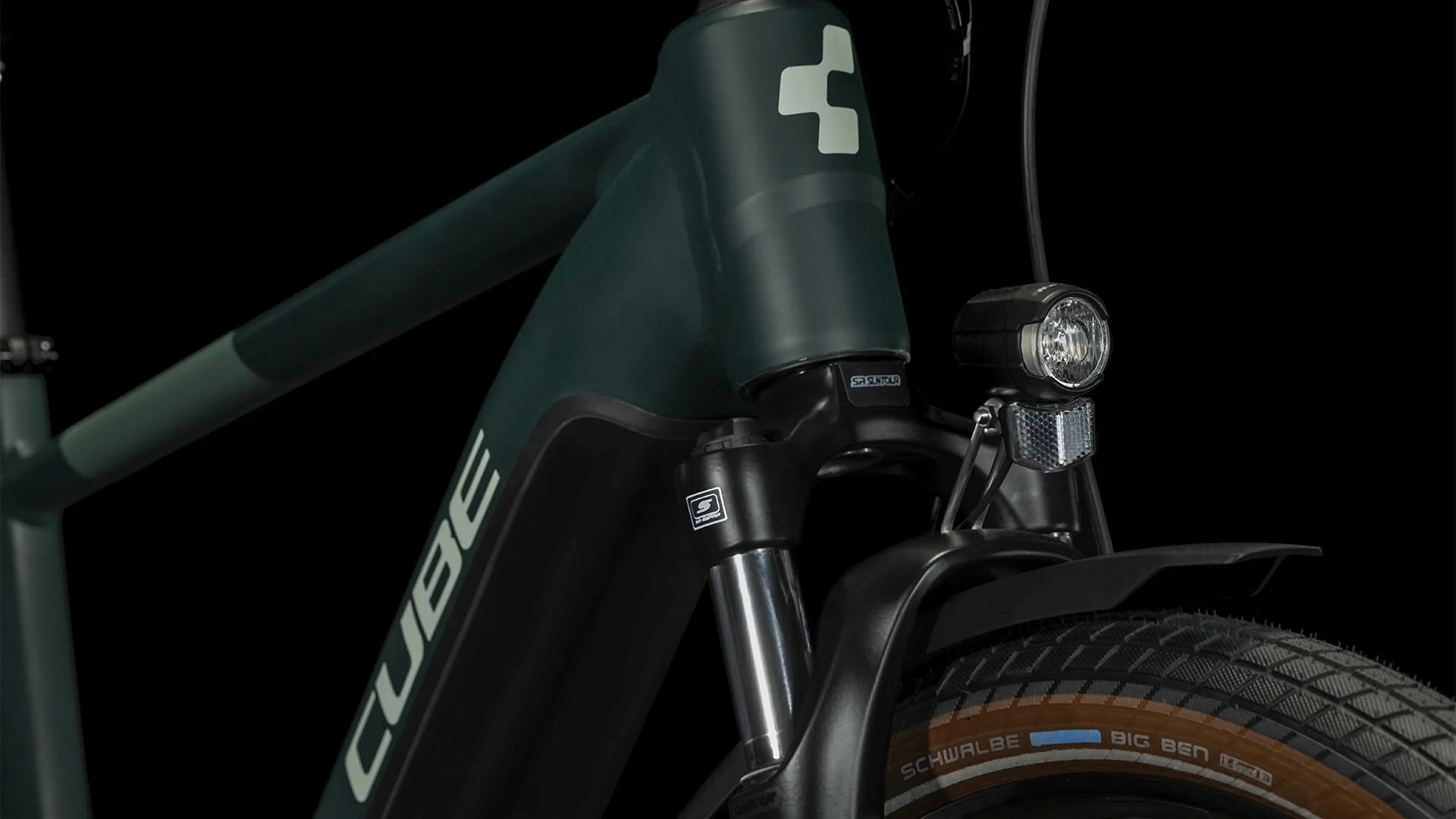 CUBE TOURING HYBRID ONE 625 DARKGREEN/GREEN - Image 4