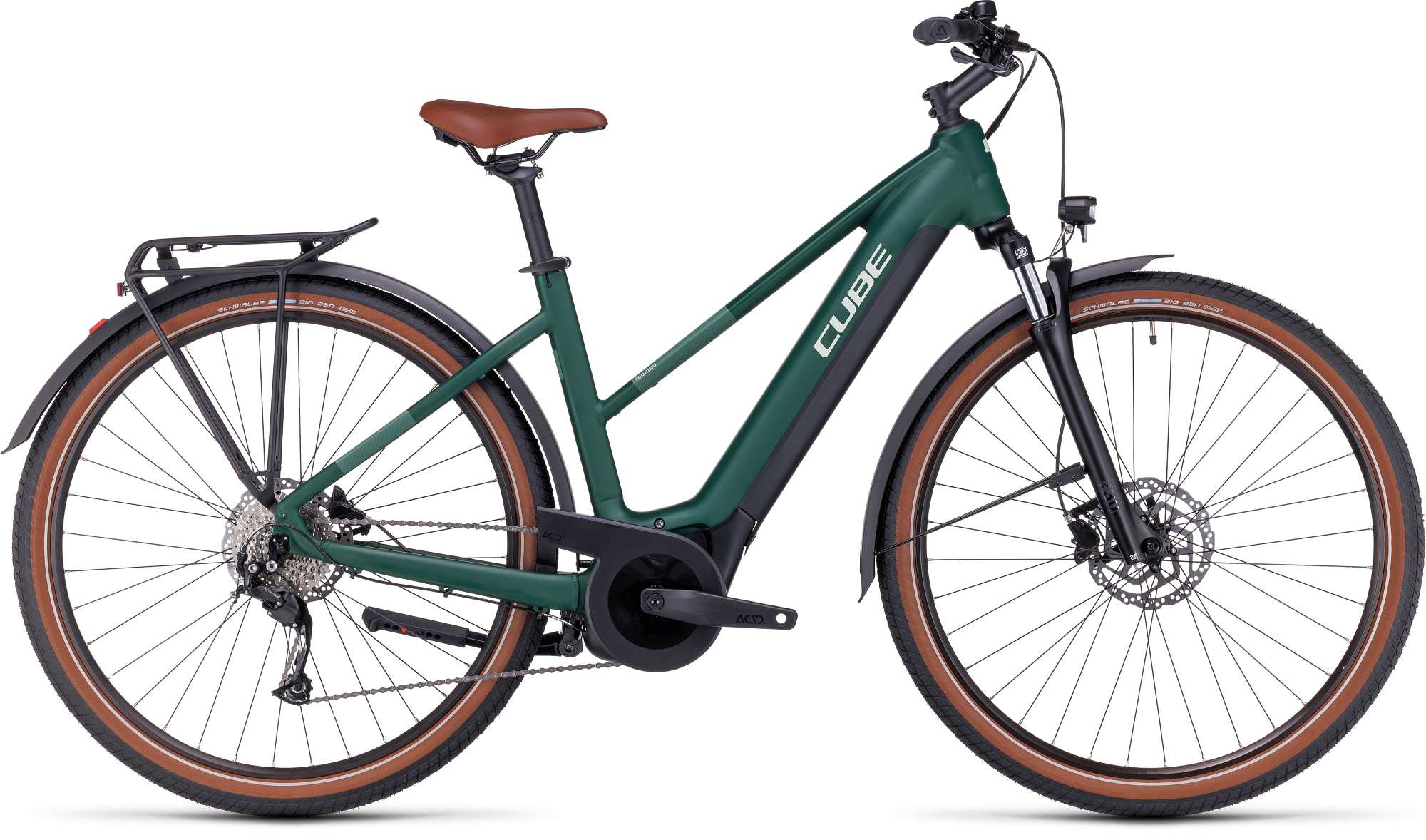 CUBE TOURING HYBRID ONE 625 DARKGREEN/GREEN - Image 8