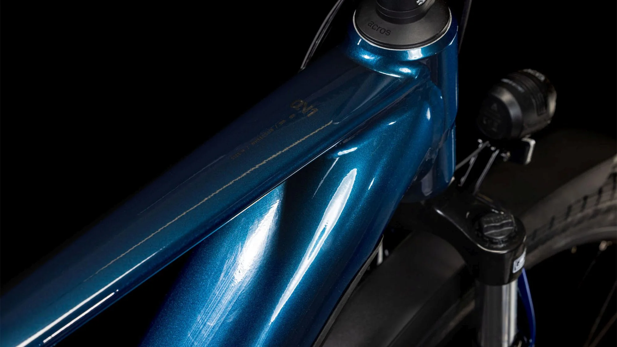 CUBE TOURING HYBRID ONE 625 DEEPSEA/CHROME - Image 2