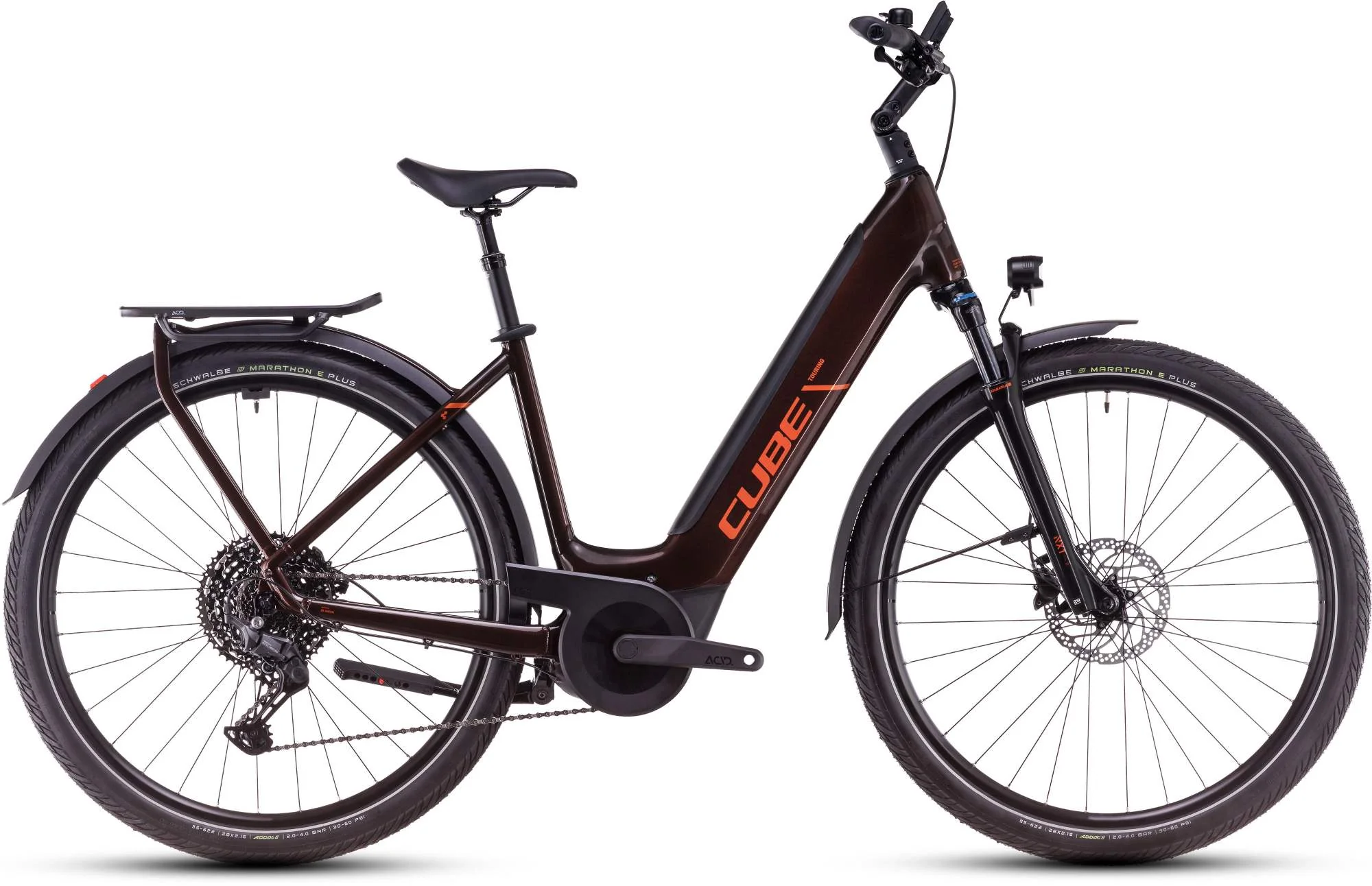 CUBE TOURING HYBRID PRO 625 CINNAMON/ORANGE - Image 15
