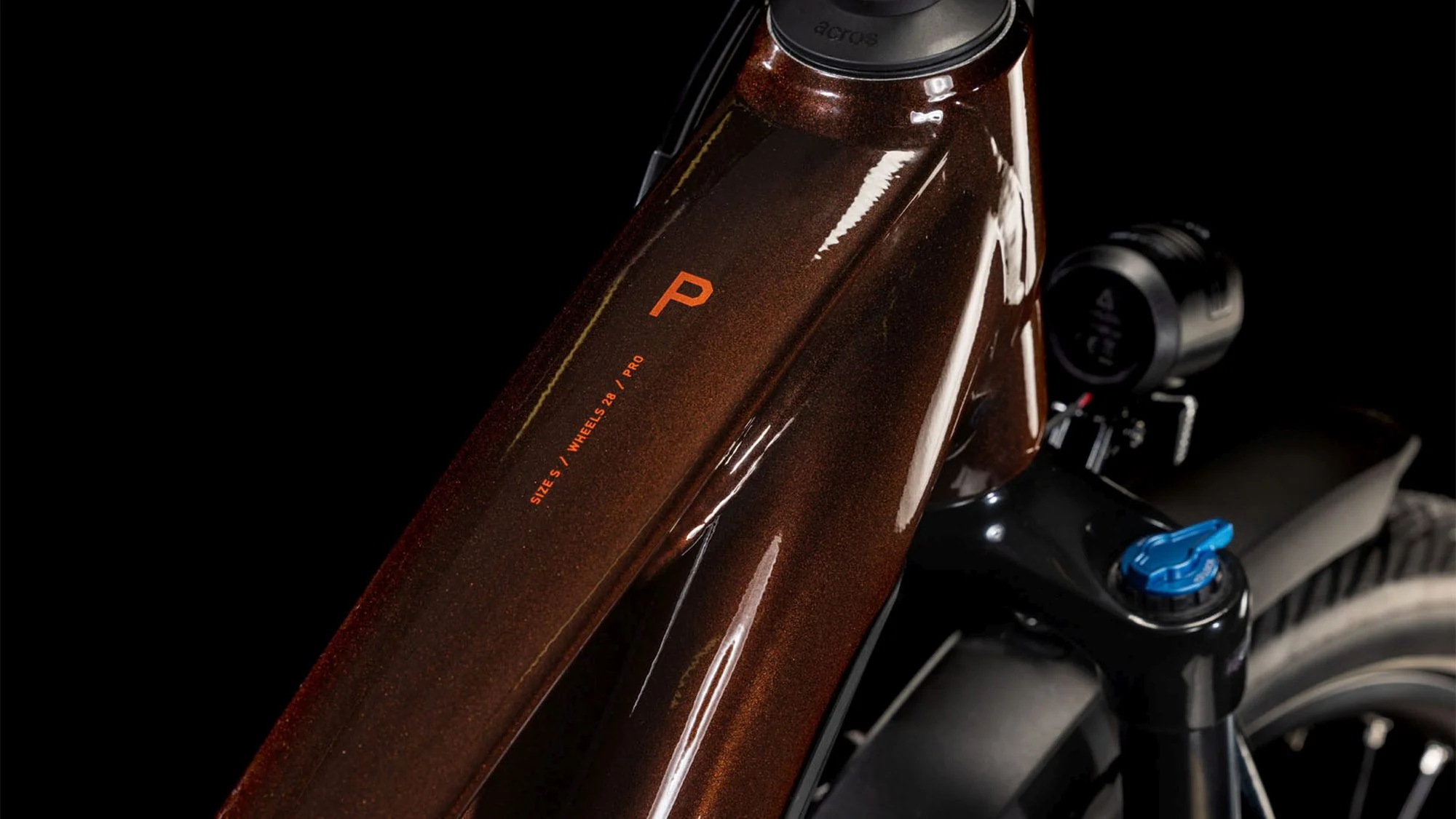 CUBE TOURING HYBRID PRO 625 CINNAMON/ORANGE - Image 9