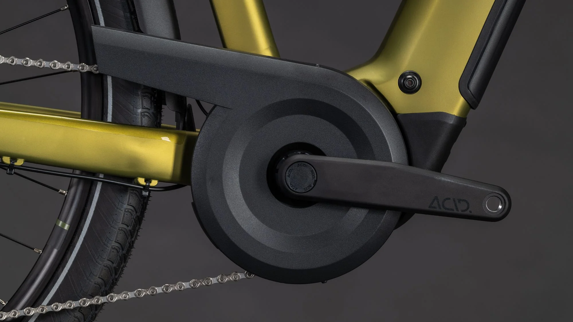 CUBE TOURING HYBRID PRO 800 GOLDENLIME/BLACK - Image 13