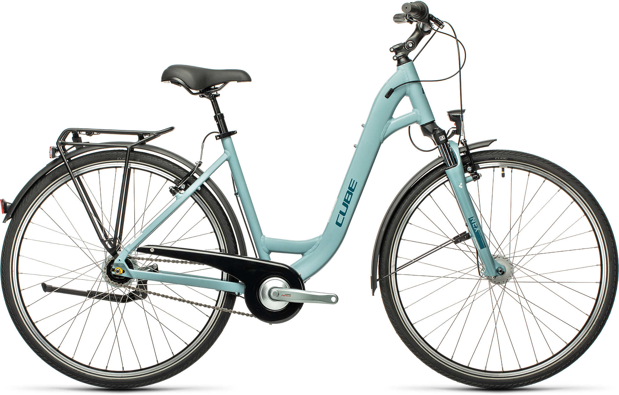 CUBE Town Pro Blue/Grey 2021 - Image 6