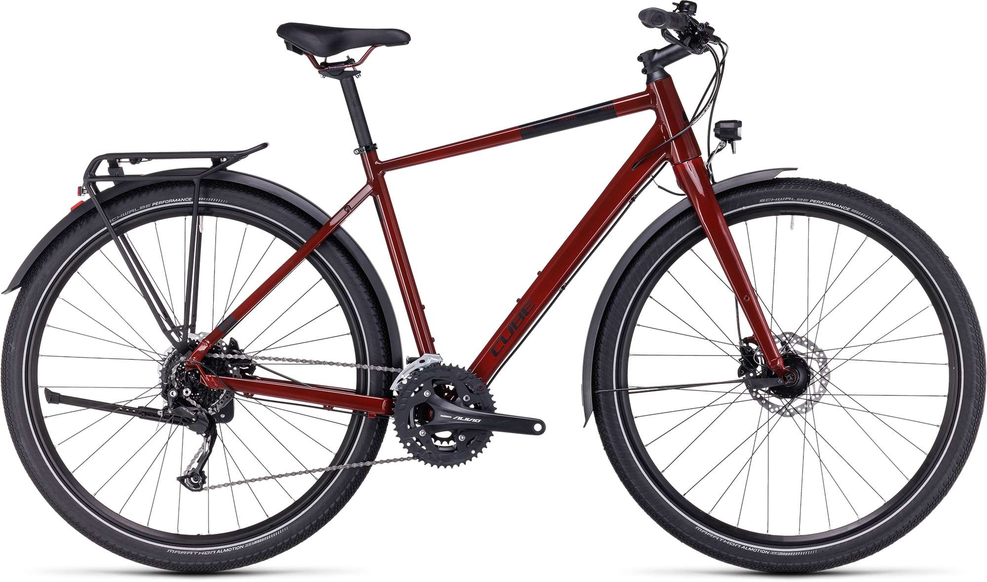 CUBE TRAVEL MIRRORRED/BLACK
