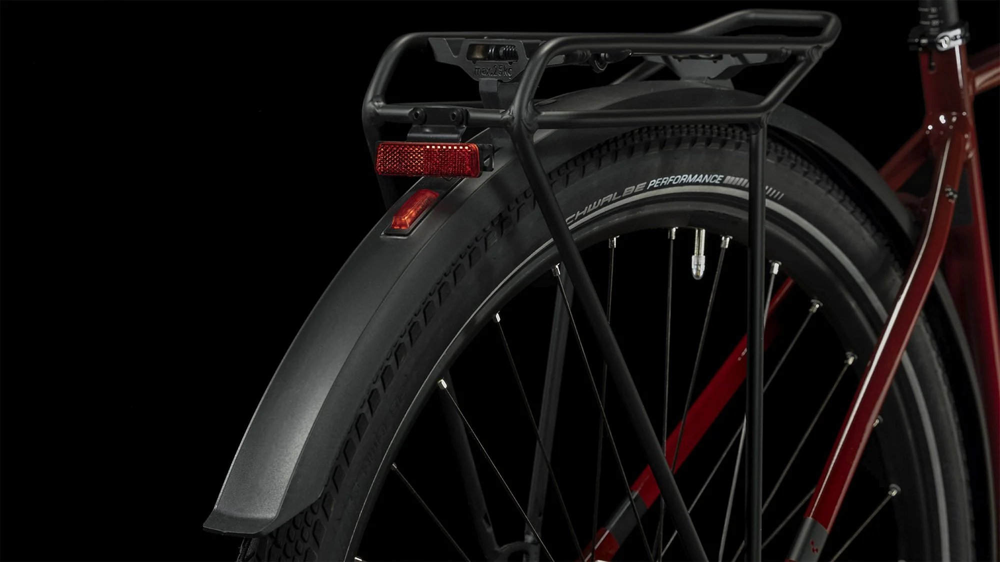 CUBE TRAVEL MIRRORRED/BLACK - Image 3
