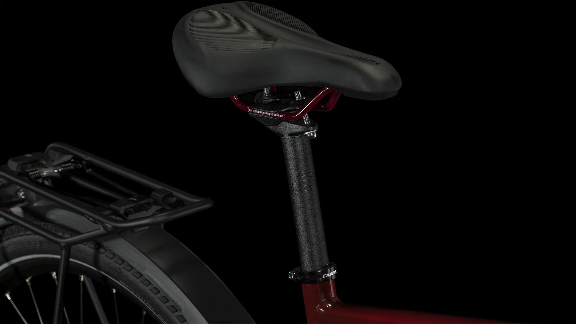 CUBE TRAVEL MIRRORRED/BLACK - Image 4
