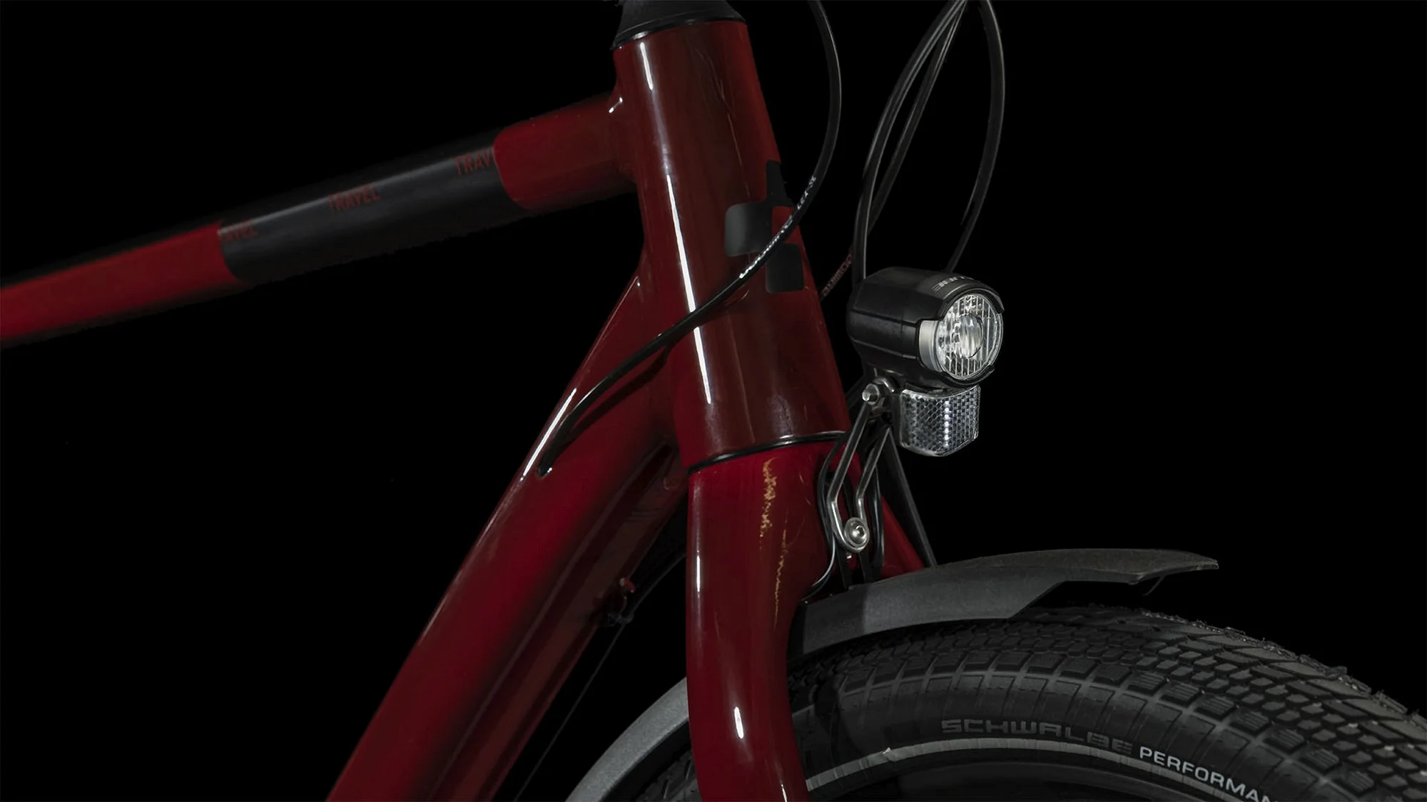 CUBE TRAVEL MIRRORRED/BLACK - Image 5