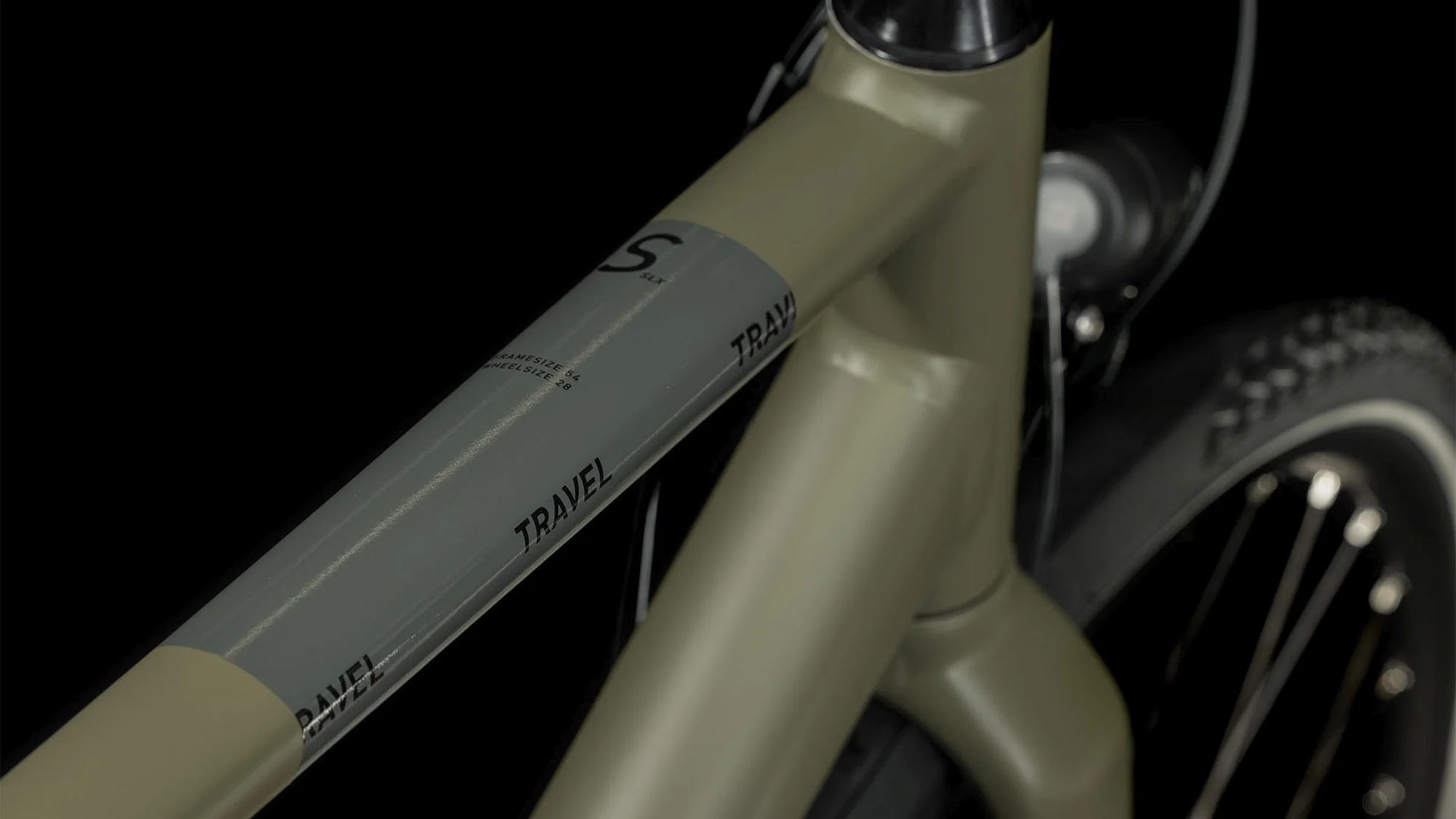 CUBE TRAVEL SLX OLIVE/BLACK - Image 2