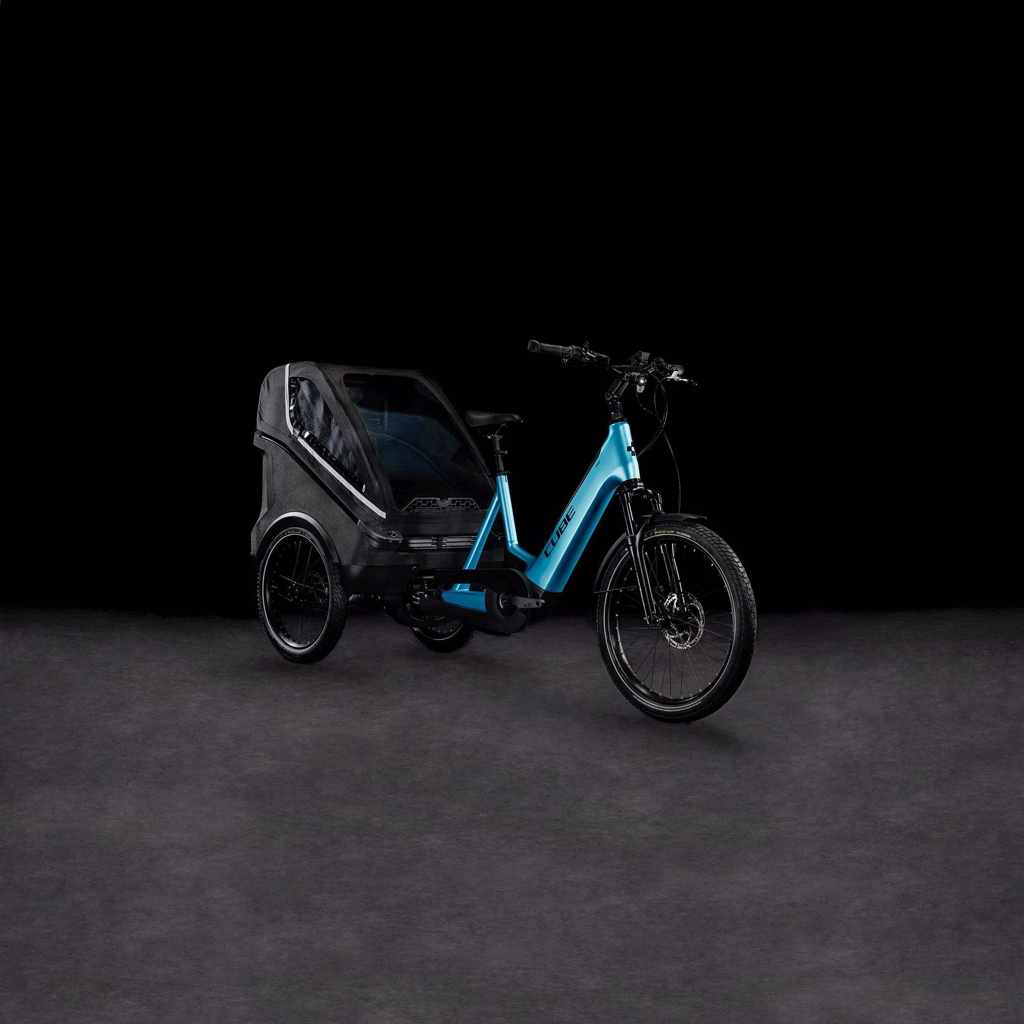 CUBE TRIKE FAMILY HYBRID 750 BLUE/REFLEX - Image 9