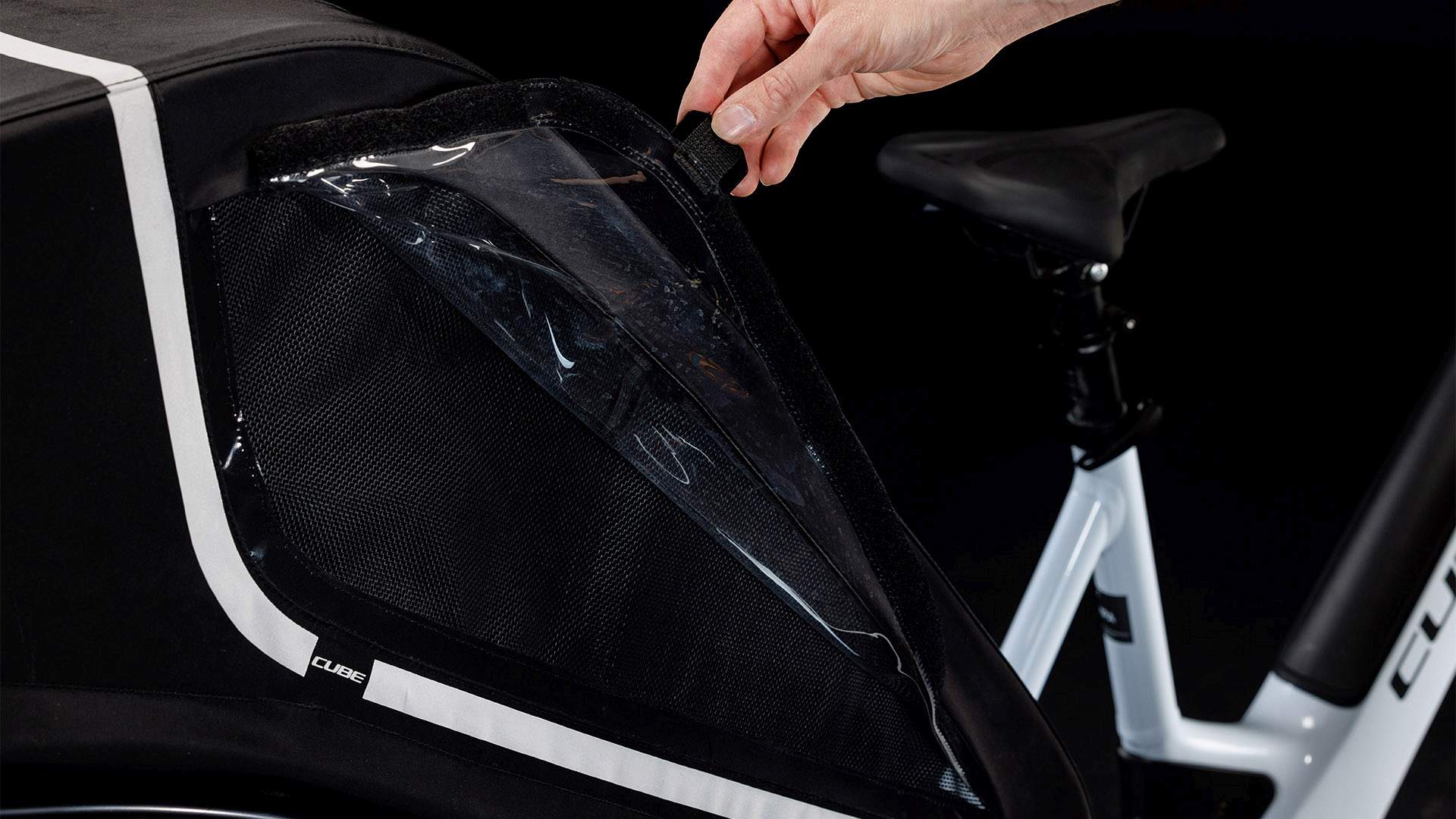 CUBE TRIKE FAMILY HYBRID 750 FLASHWHITE/REFLX - Image 9