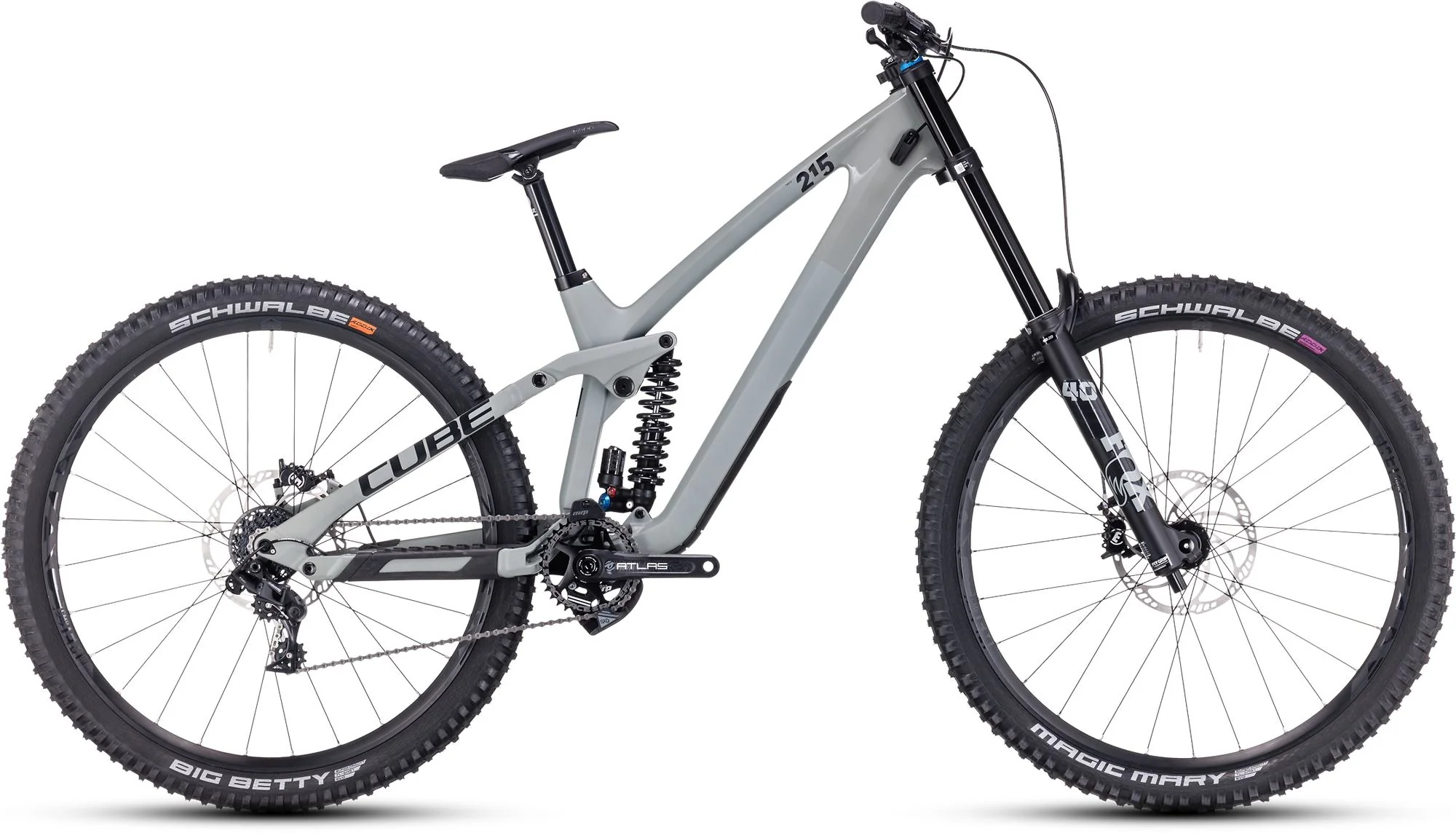 CUBE TWO15 HPC SLX 29 SWAMPGREY/BLACK
