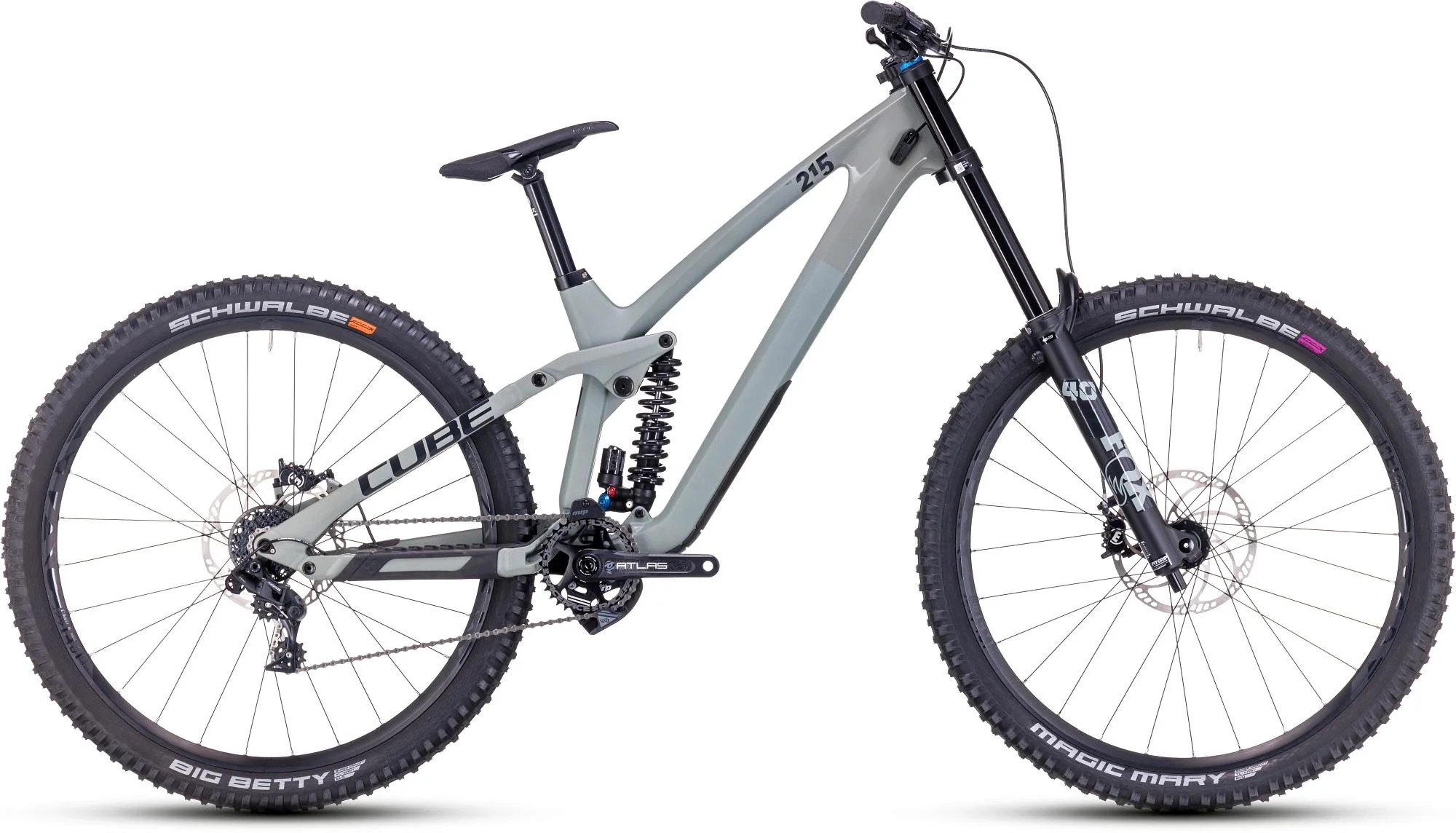 CUBE TWO15 HPC SLX 29 SWAMPGREY/BLACK