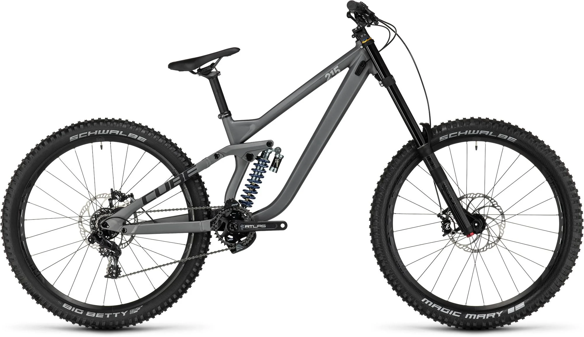 CUBE TWO15 PRO 27.5 GREY/BLACK